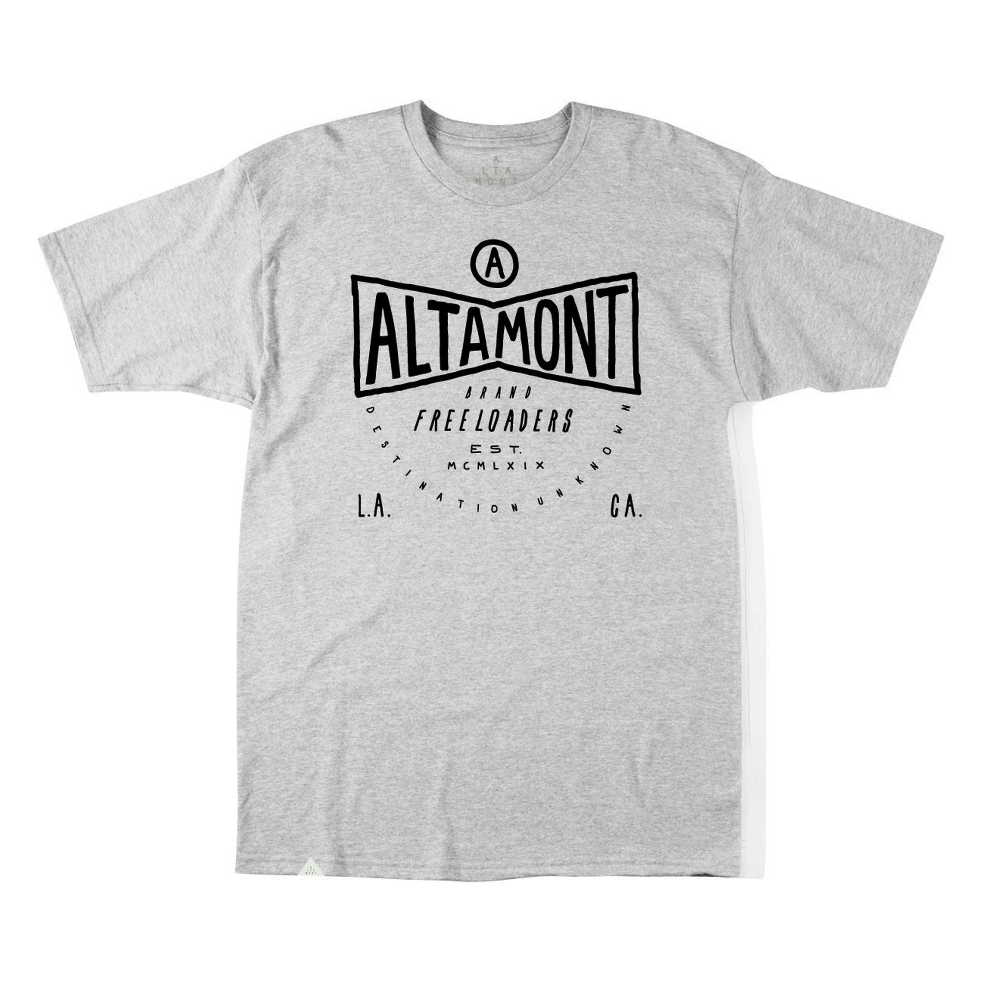 ALTAMONT T-Shirt FREE DESTINATION S/S grey/heather