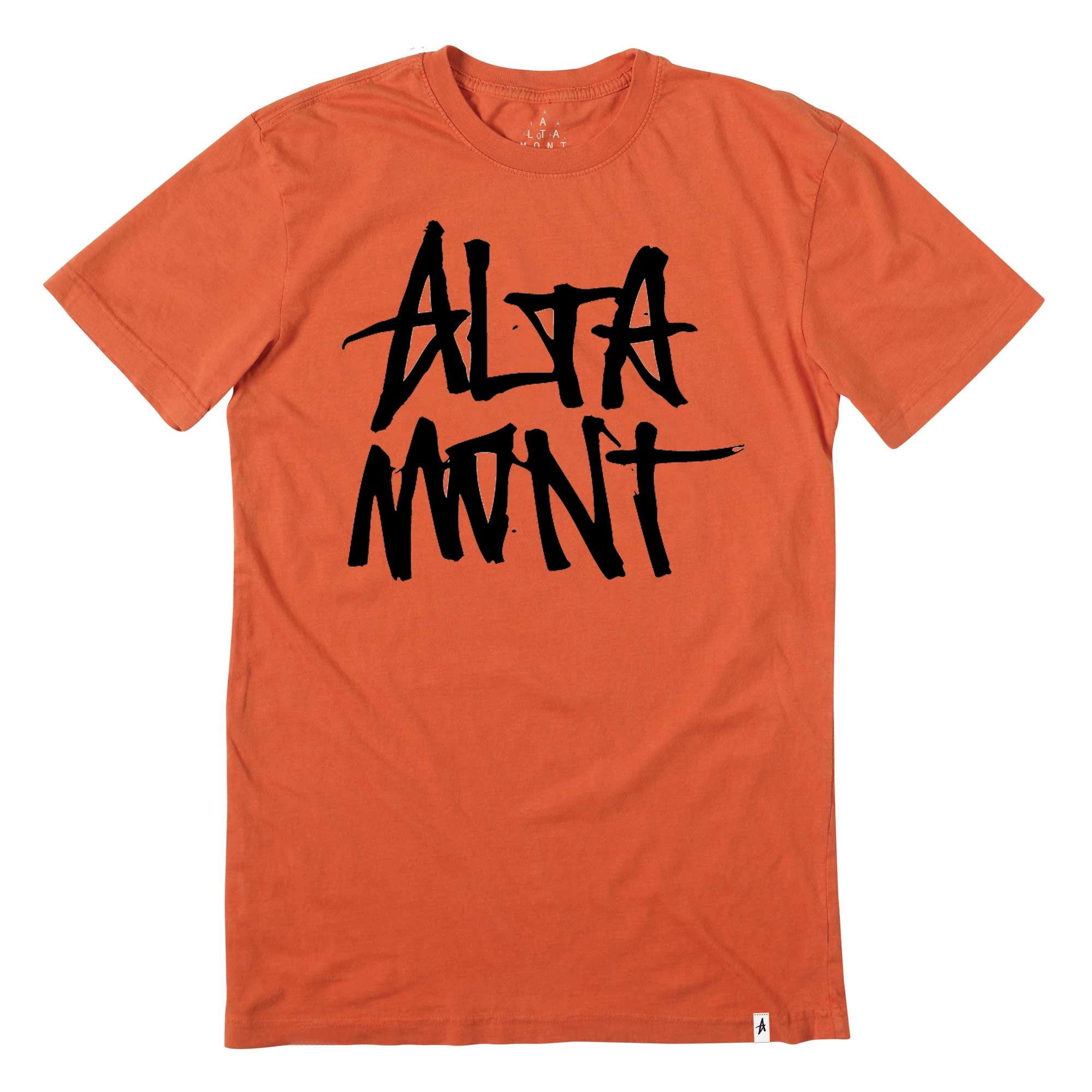 ALTAMONT T-Shirt STACKED orange