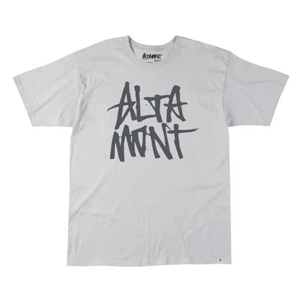 ALTAMONT T-Shirt STACKED silver