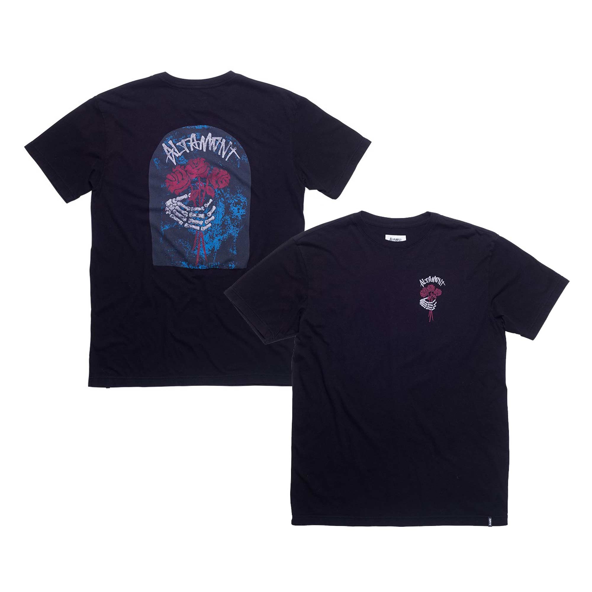ALTAMONT T-Shirt TOMBSTONES/S CUSTOM black