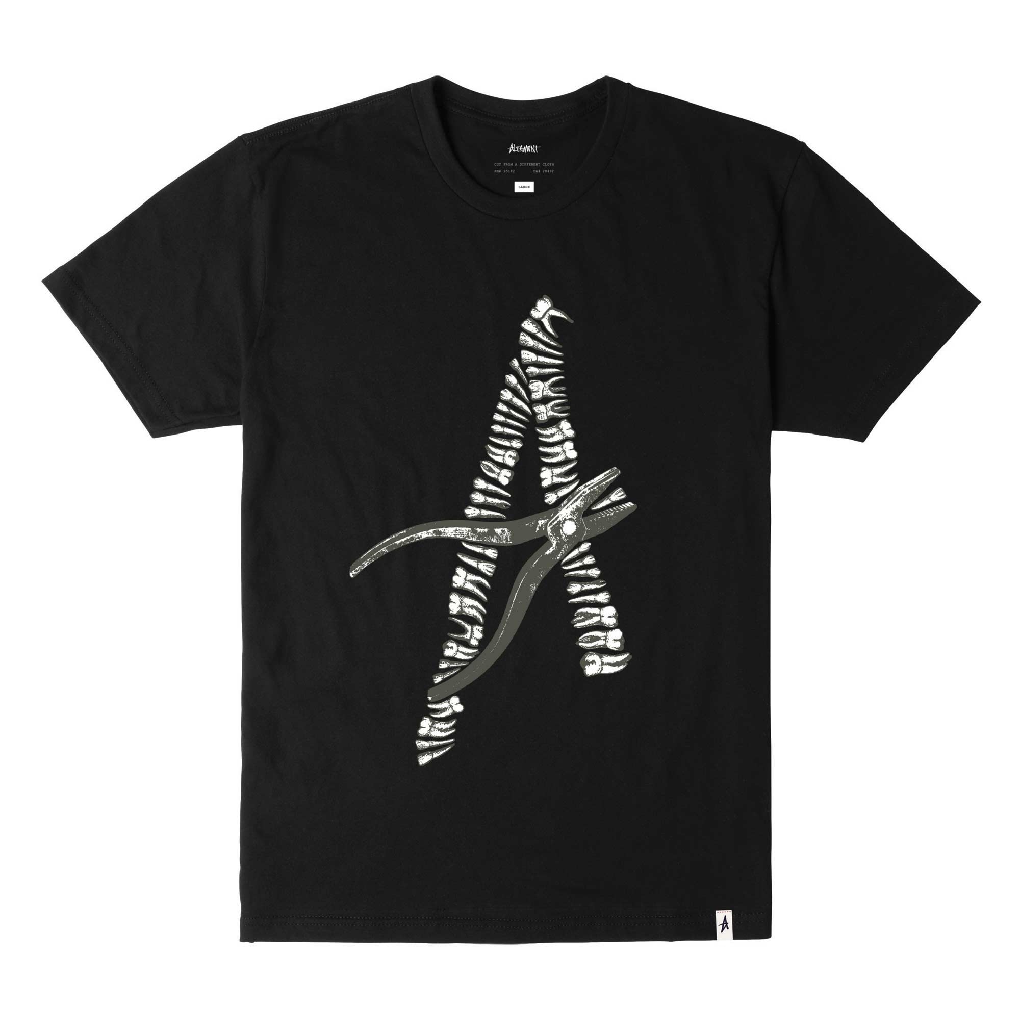 ALTAMONT T-Shirt TOOTH PULLER black