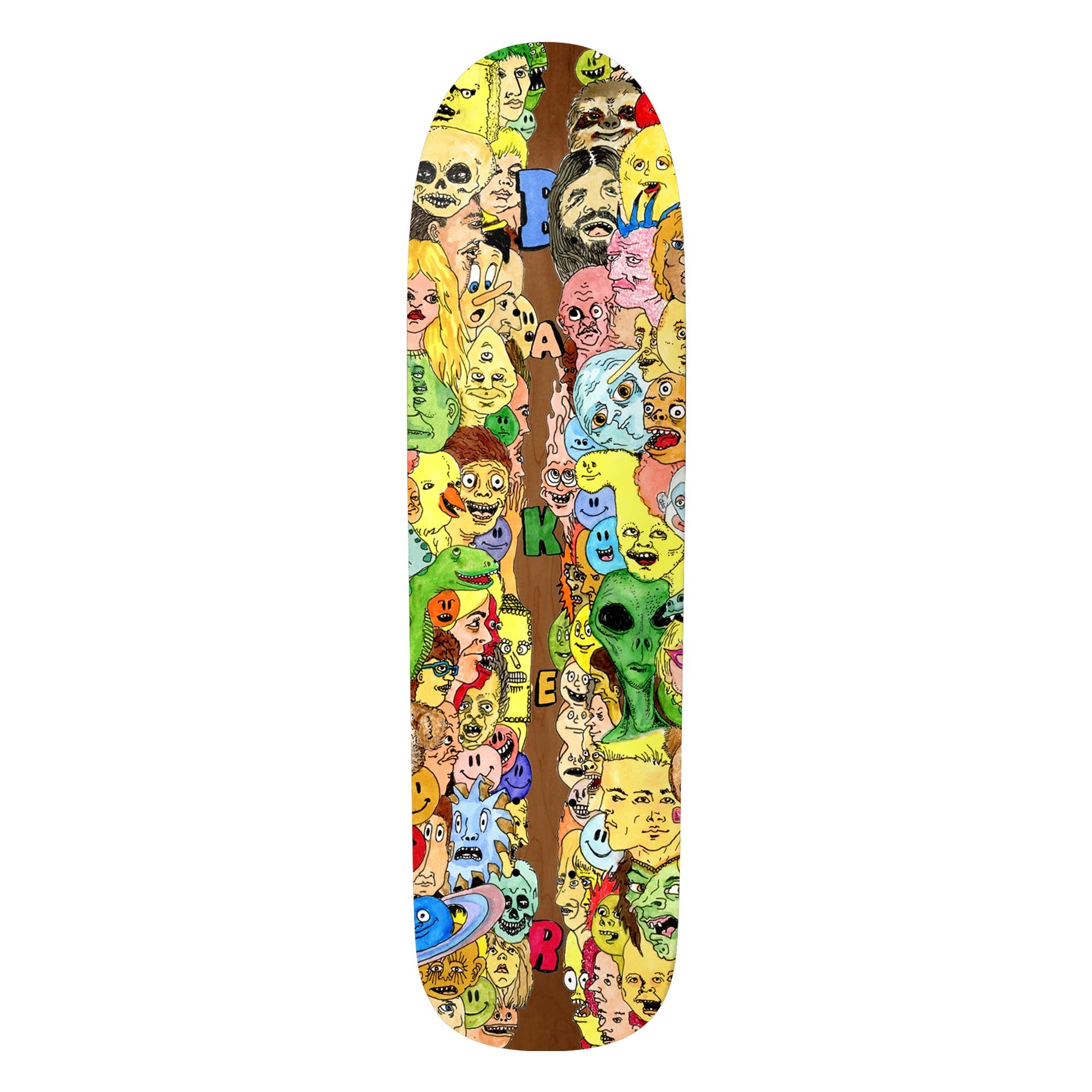 BAKER Deck BIG BODIES SHAPED ZA 8.75, bunt 8.7''