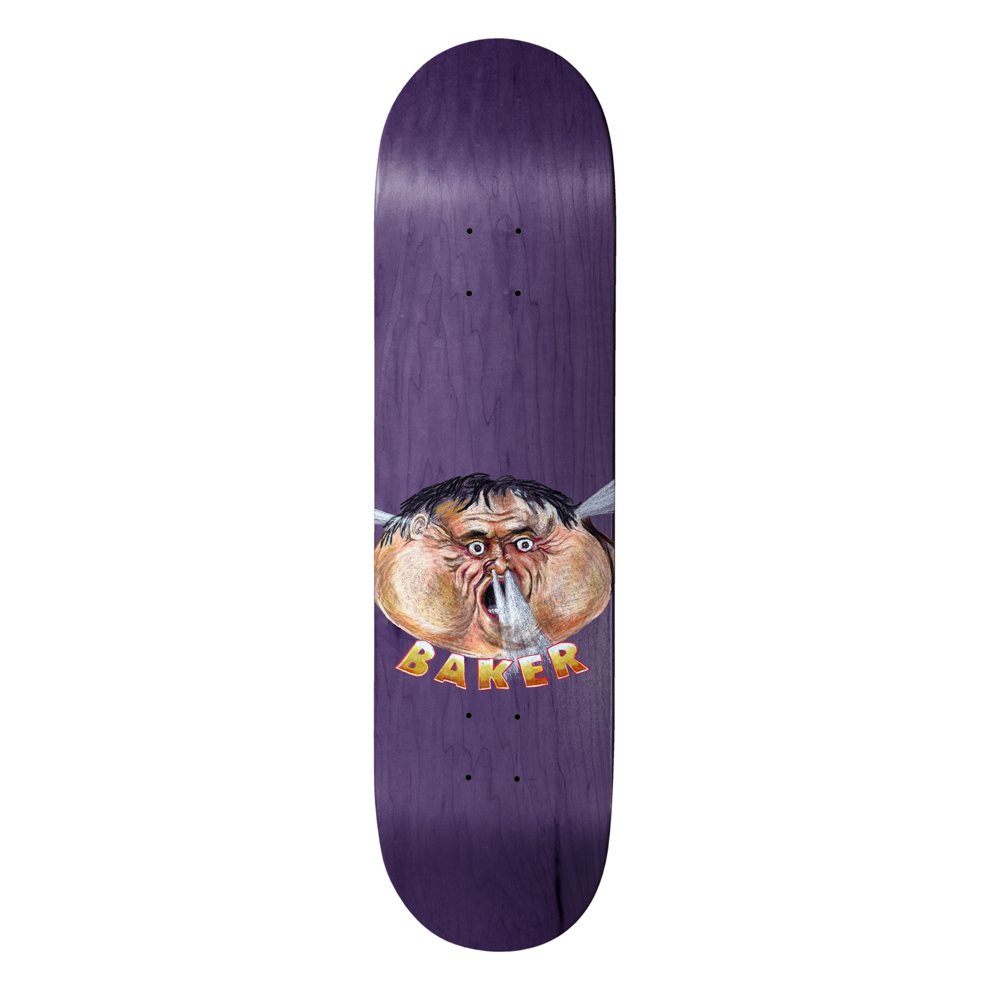 BAKER Deck BIG TROUBLE KL 8.25, purple 8.2''