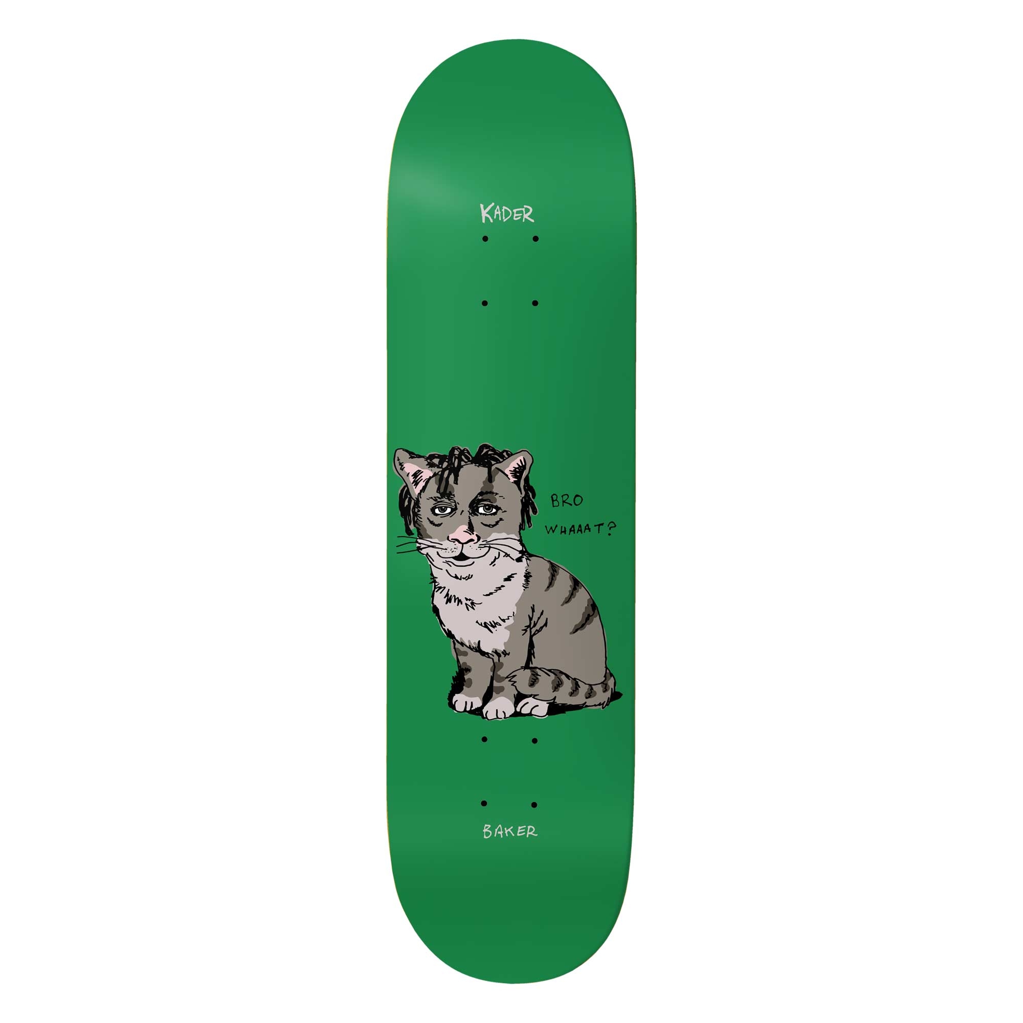 BAKER Deck BRO WHAT KS 8.0, green 8.0''