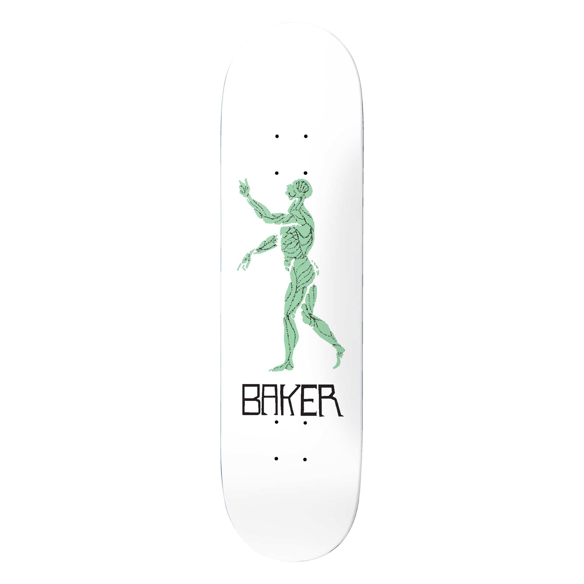 BAKER Deck FIGURE TP 8.38, white 8.3''