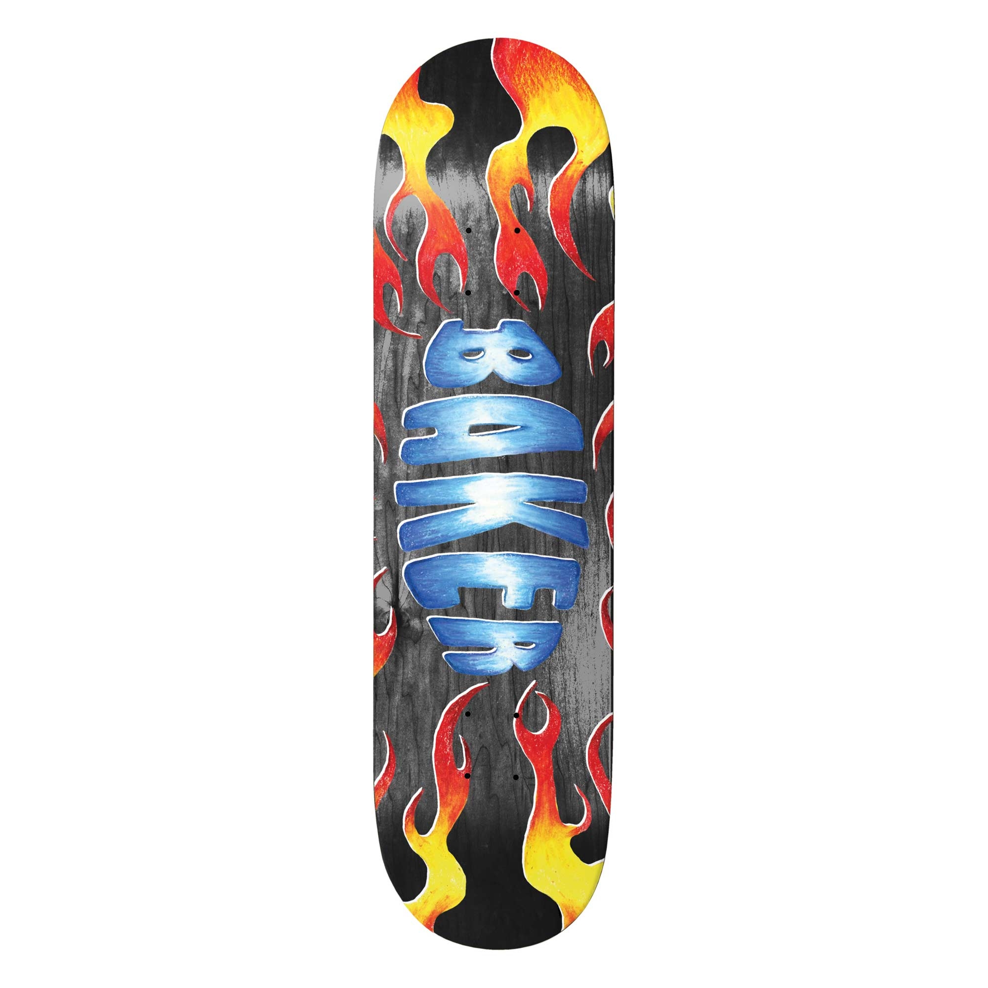 BAKER Deck FLAMES ZA 8.5, black 8.5''