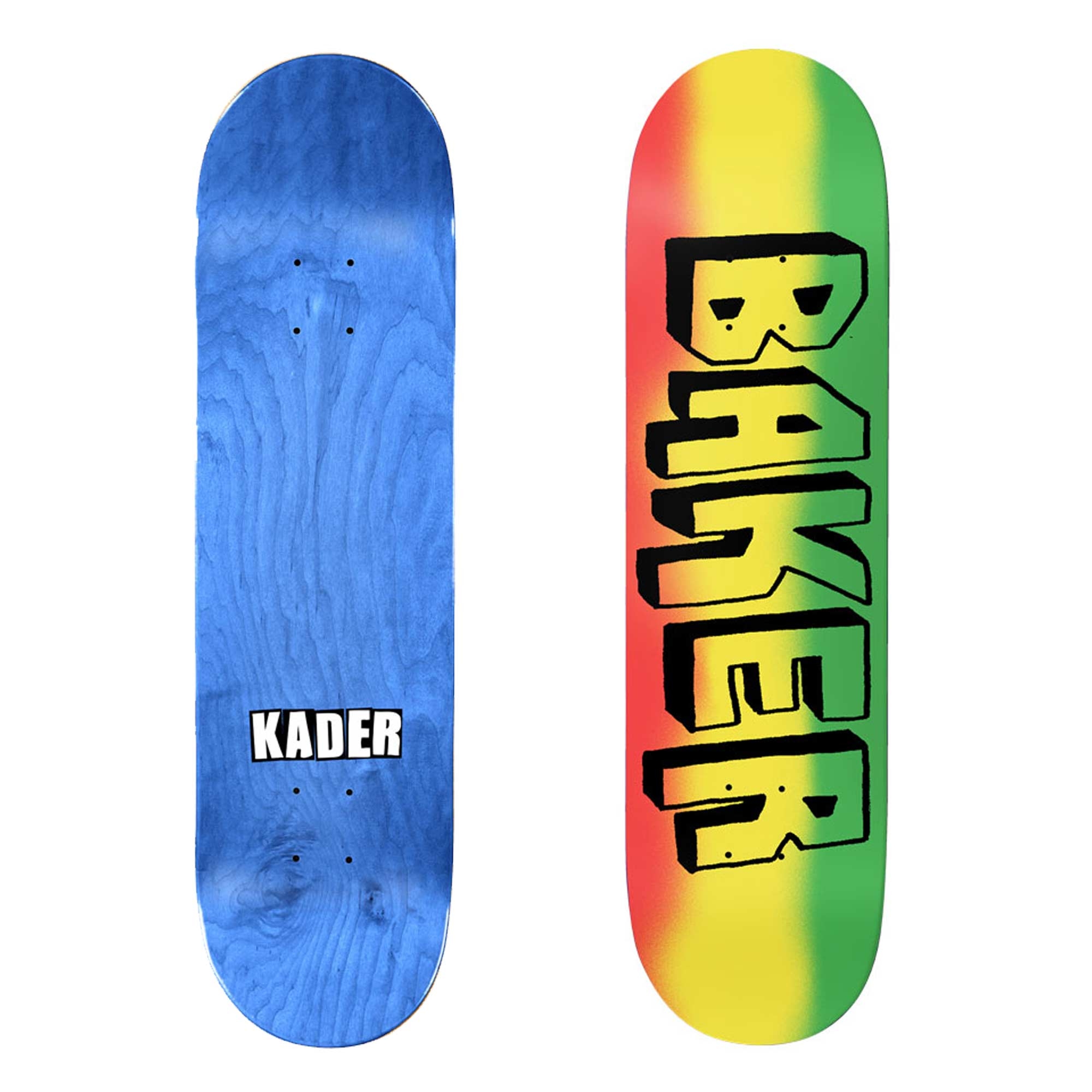 BAKER Deck JAMMYS KS 8.1, green/yellow/red 8.1''