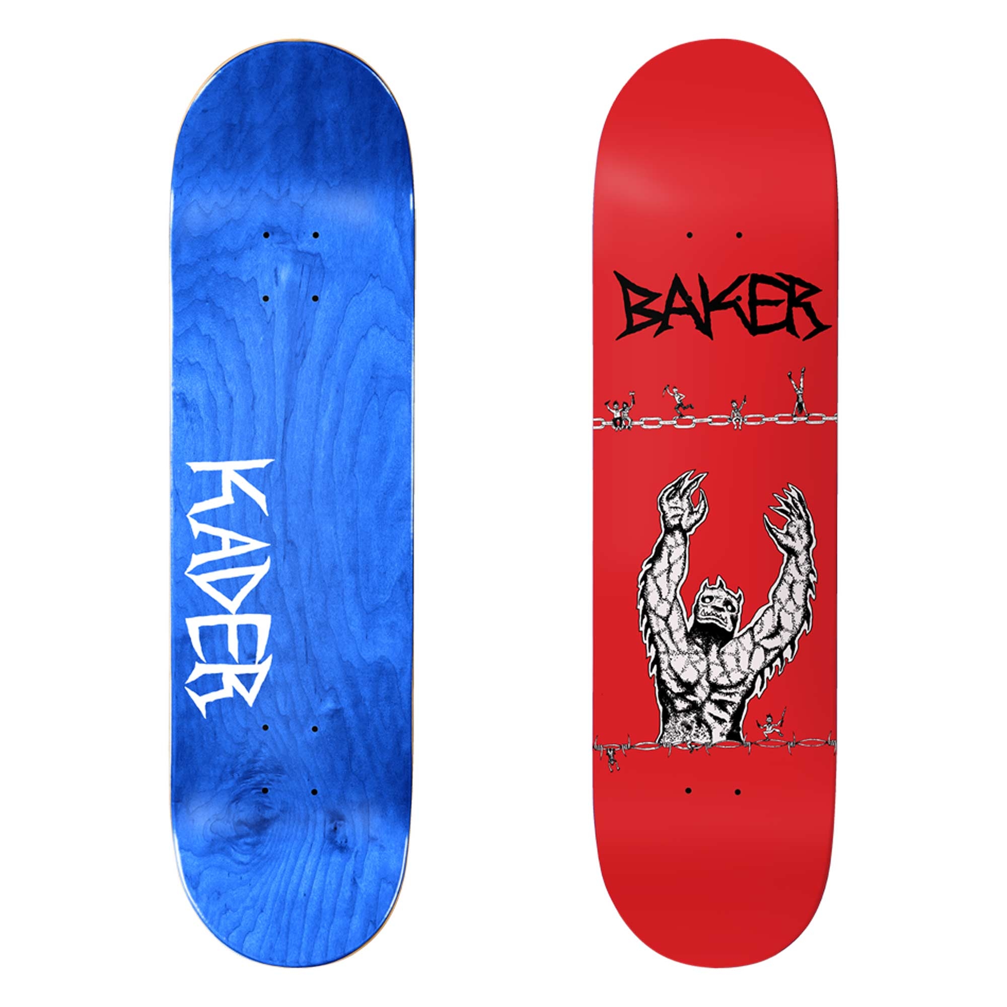 BAKER Deck JUDGEMENT DAY KS 8.38, red 8.3''