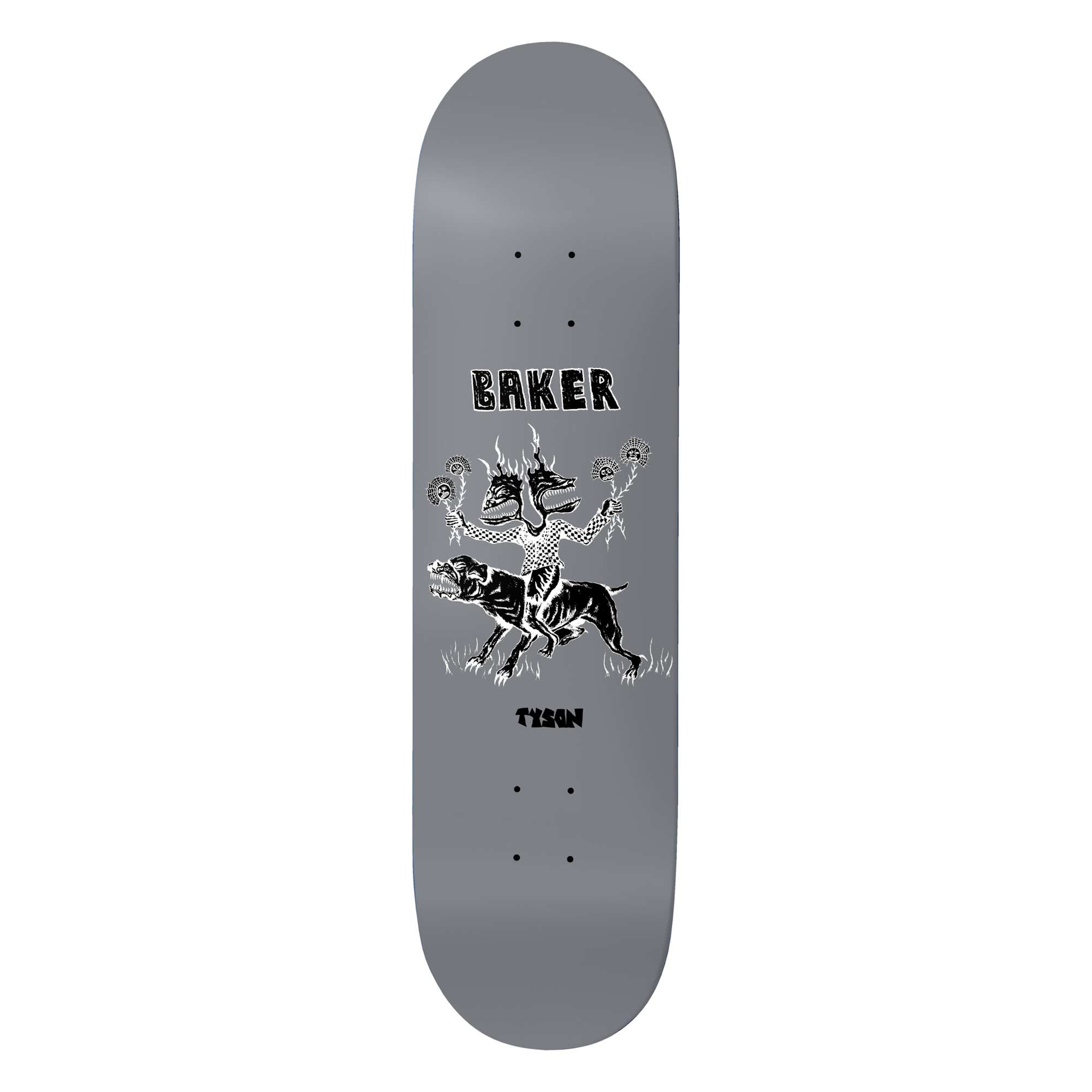 BAKER Deck MISTY FLIP JUDO CHOP TP 8.38, grey 8.4''