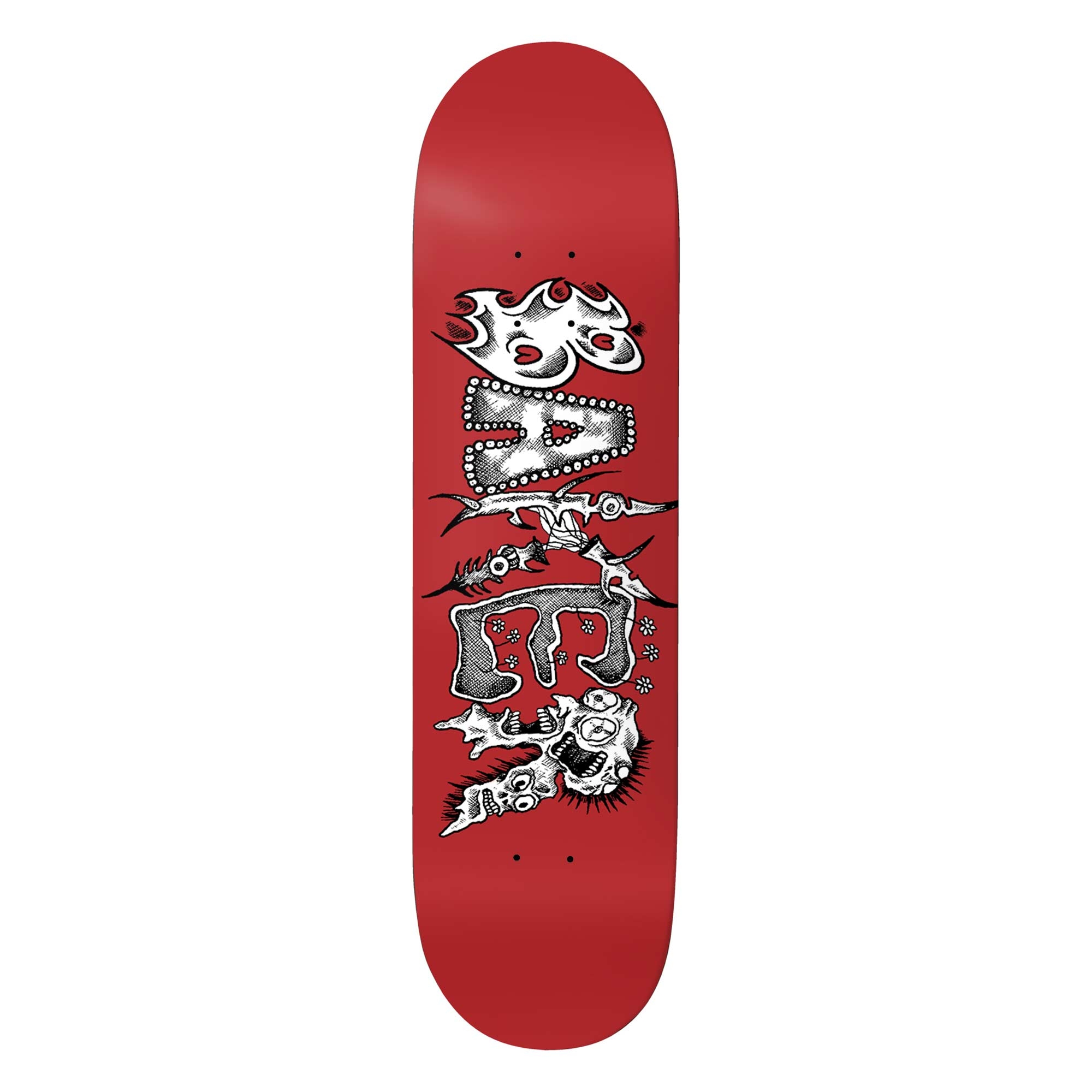 BAKER Deck MANIC RED ZA 8.5 red
