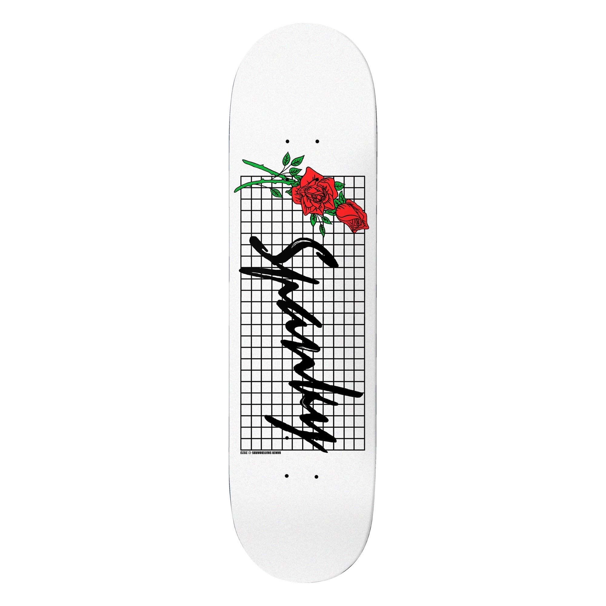 BAKER Deck ROSES KL  8.25, white 8.2''