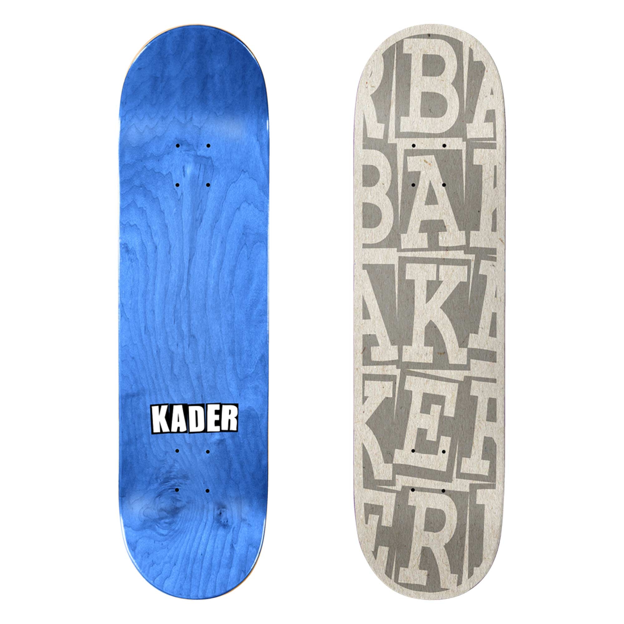 BAKER Deck RIBBON STACK KS 8.0 B2, grey 8.0''