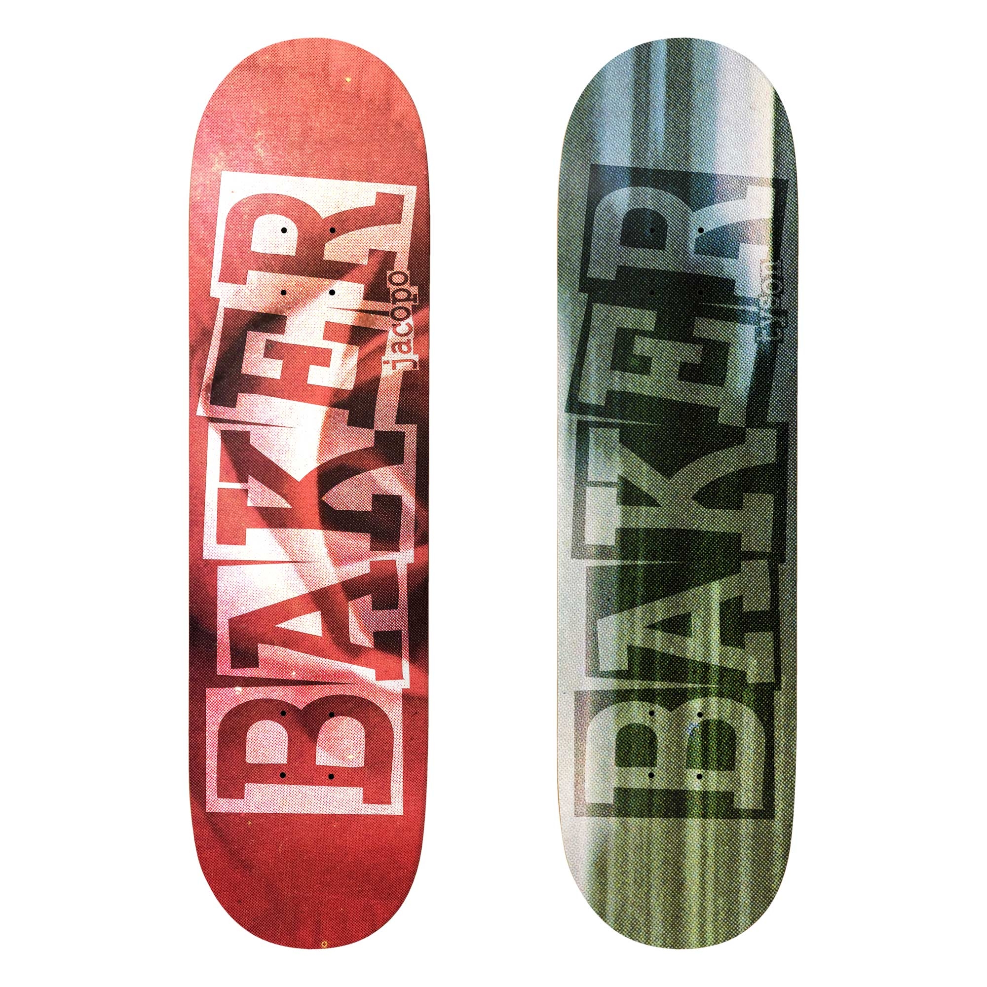 BAKER Deck RIBBON TIME FILES JC 8.38, assorted 8.5''