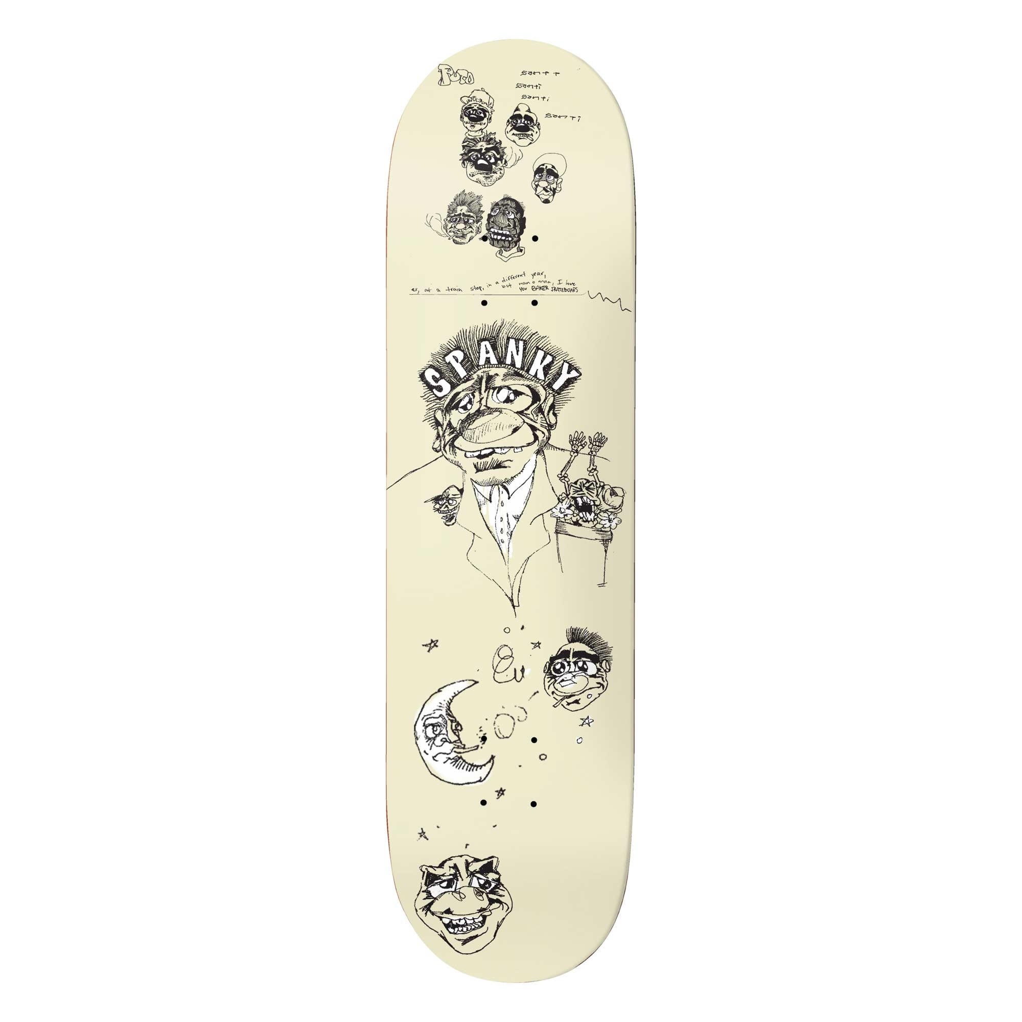 BAKER Deck SANTINO KL 8.0, light yellow 8.0''