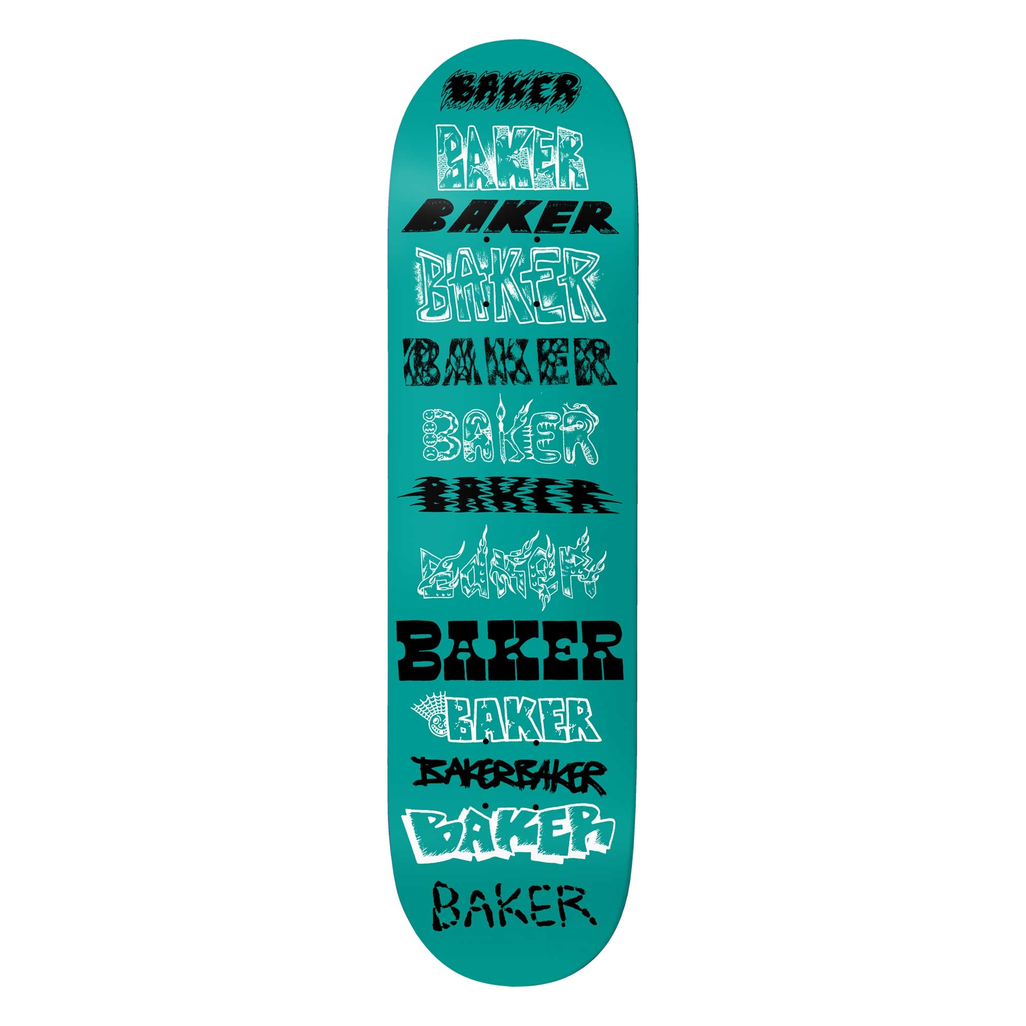 BAKER Deck SCRIPT JF 8.125, bunt 8.1''