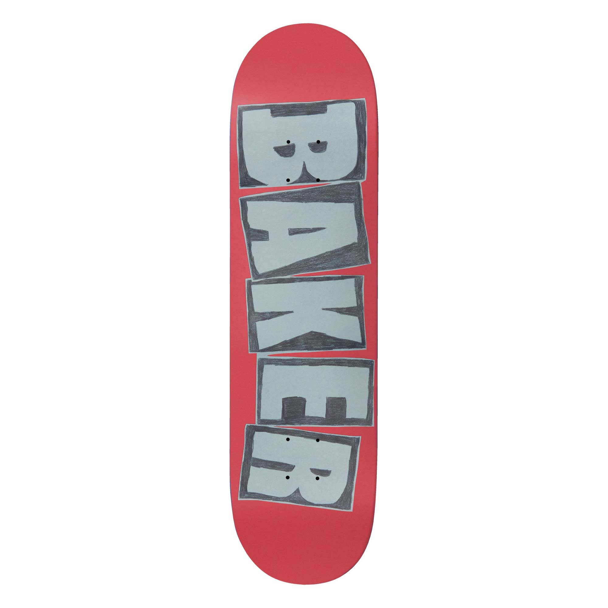 BAKER Deck SKETCHY RED TB 8.5, red 8.5''