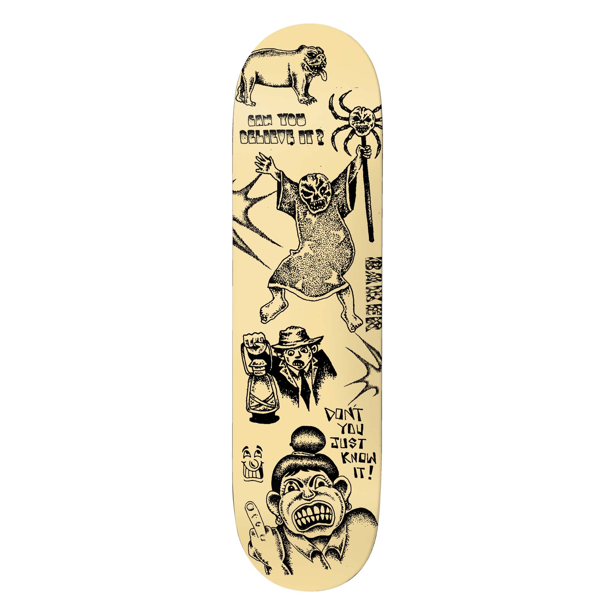 BAKER Deck STOP AND THINK JF 8.5, beige 8.5''