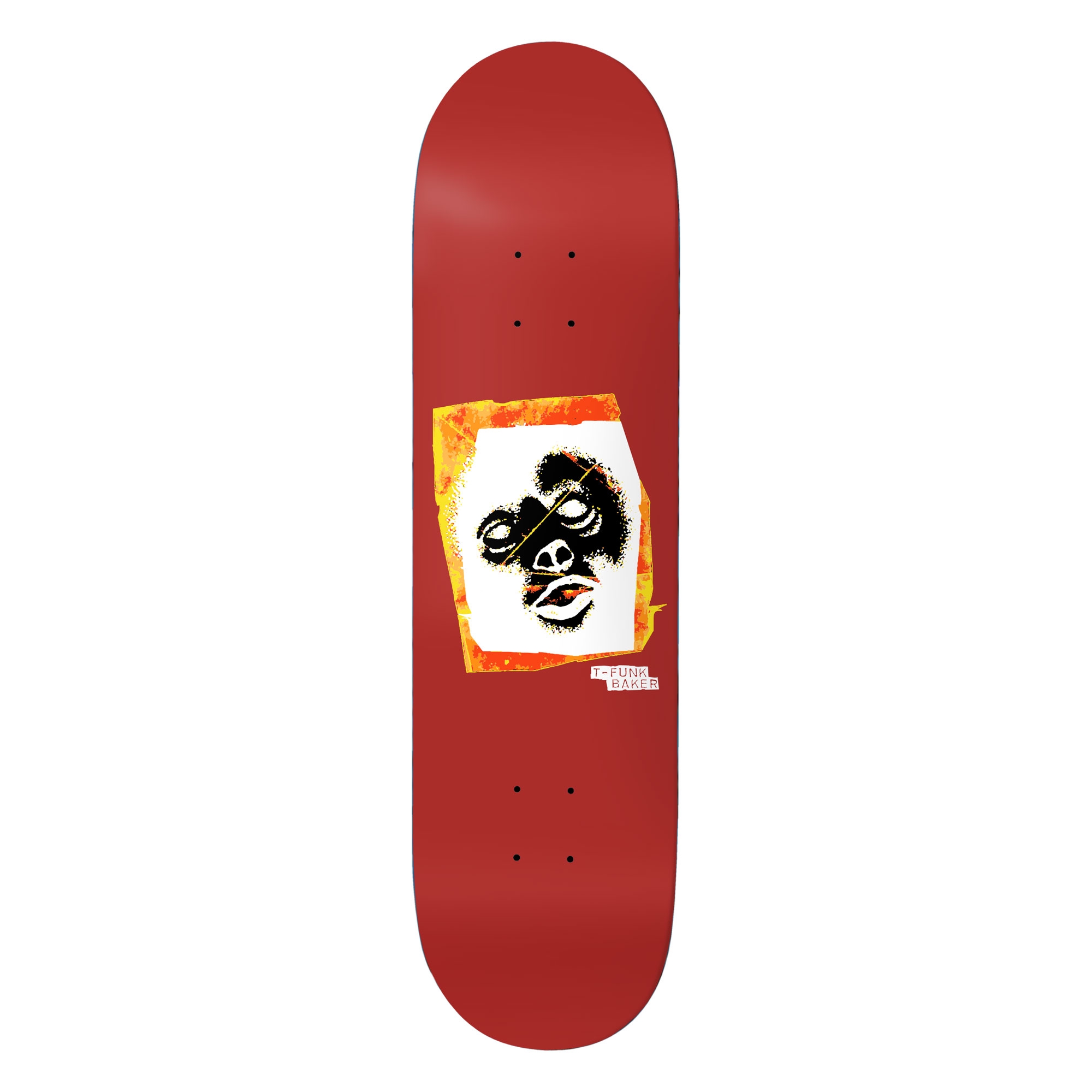 BAKER Deck SUNDOWN TF 8.38, red 8.3''