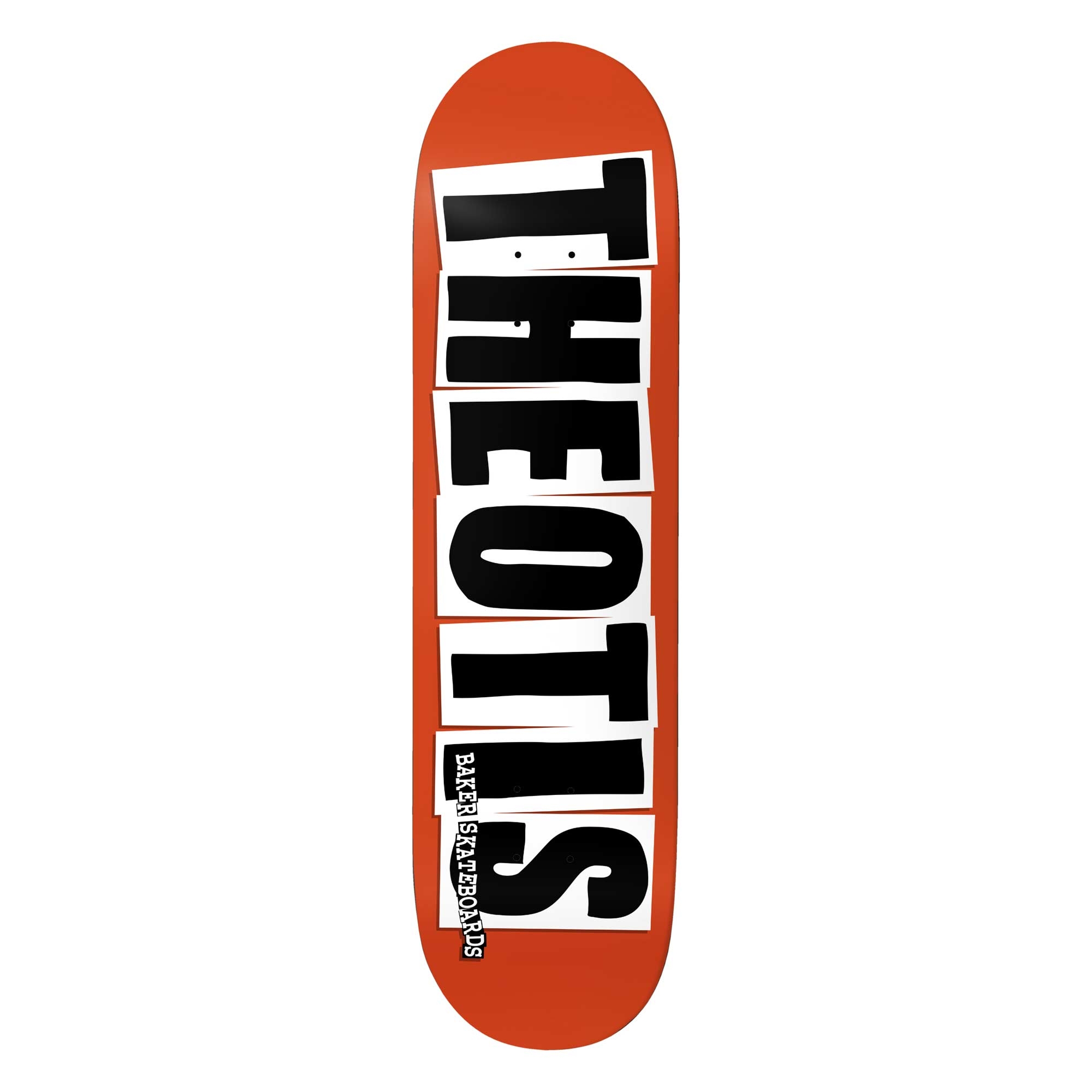 BAKER Deck THEOTIS LOGO MANDA B2 TB 8.0, red 8.0''