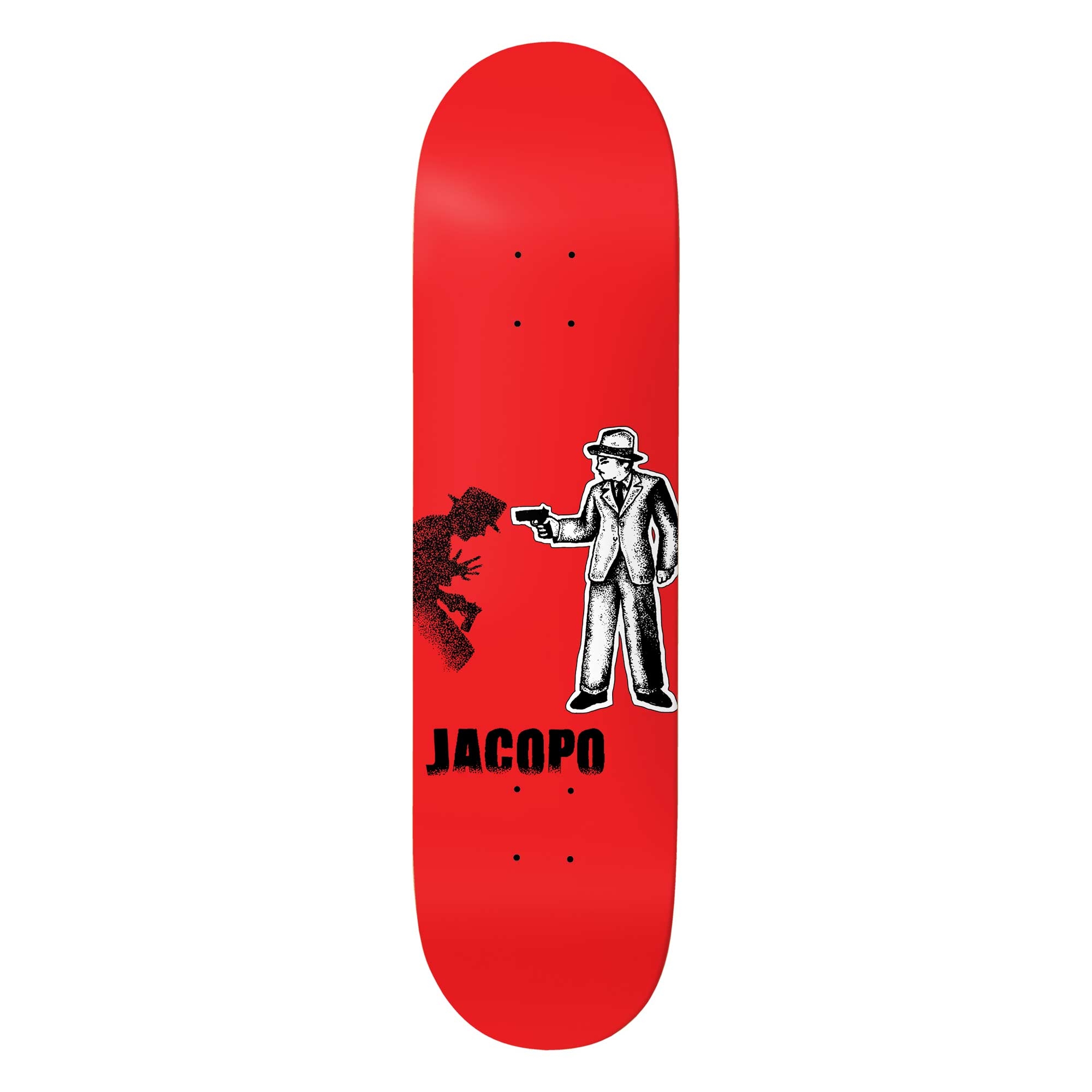 BAKER Deck TAKE THE CANNOLI JC 8.1, red 8.1''