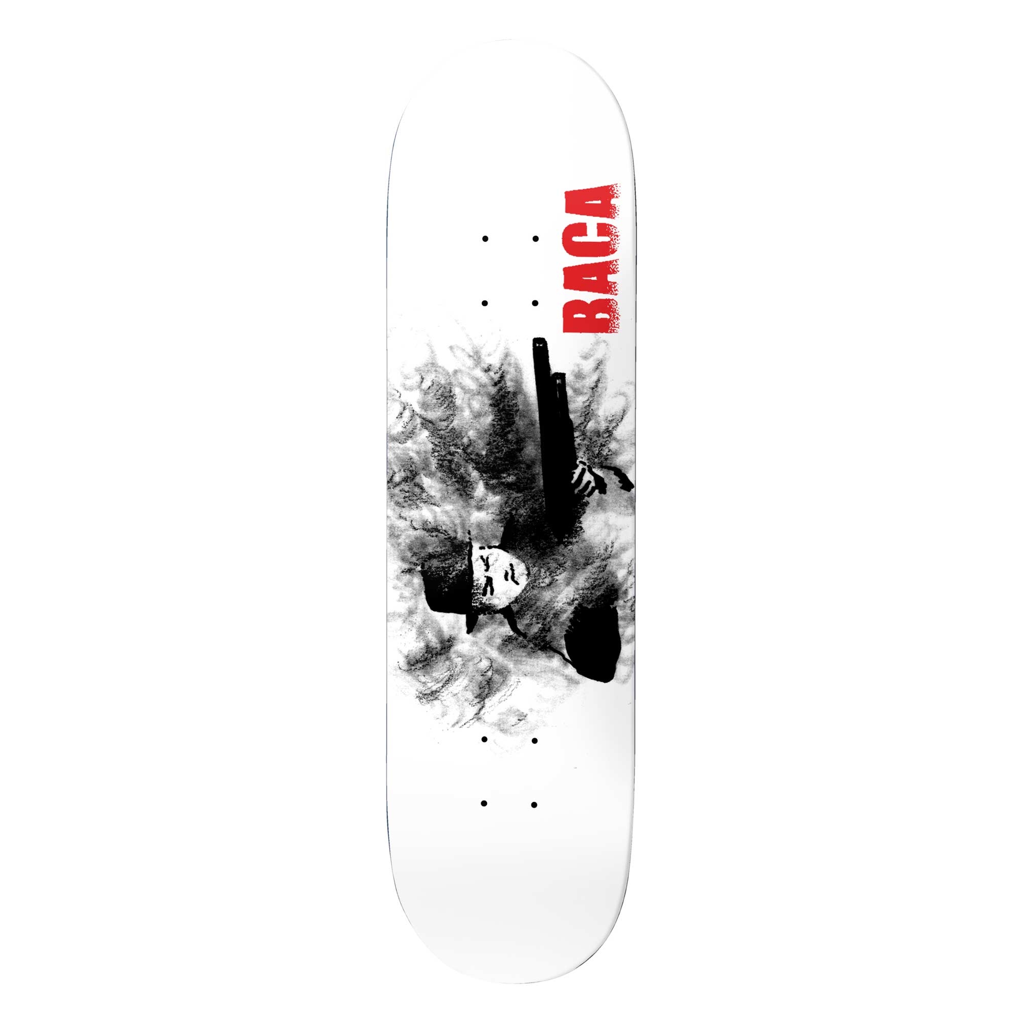 BAKER Deck TAKE THE CANNOLI SB 8.25, white/black 8.2''