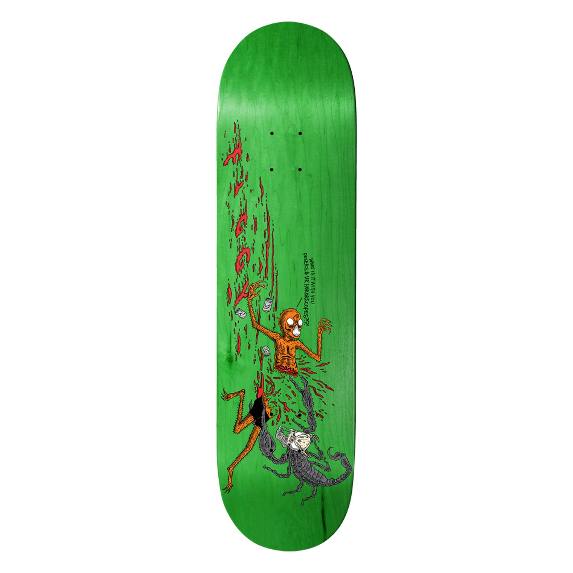 BAKER Deck WIZARDRY JF 8.125, green 8.1''