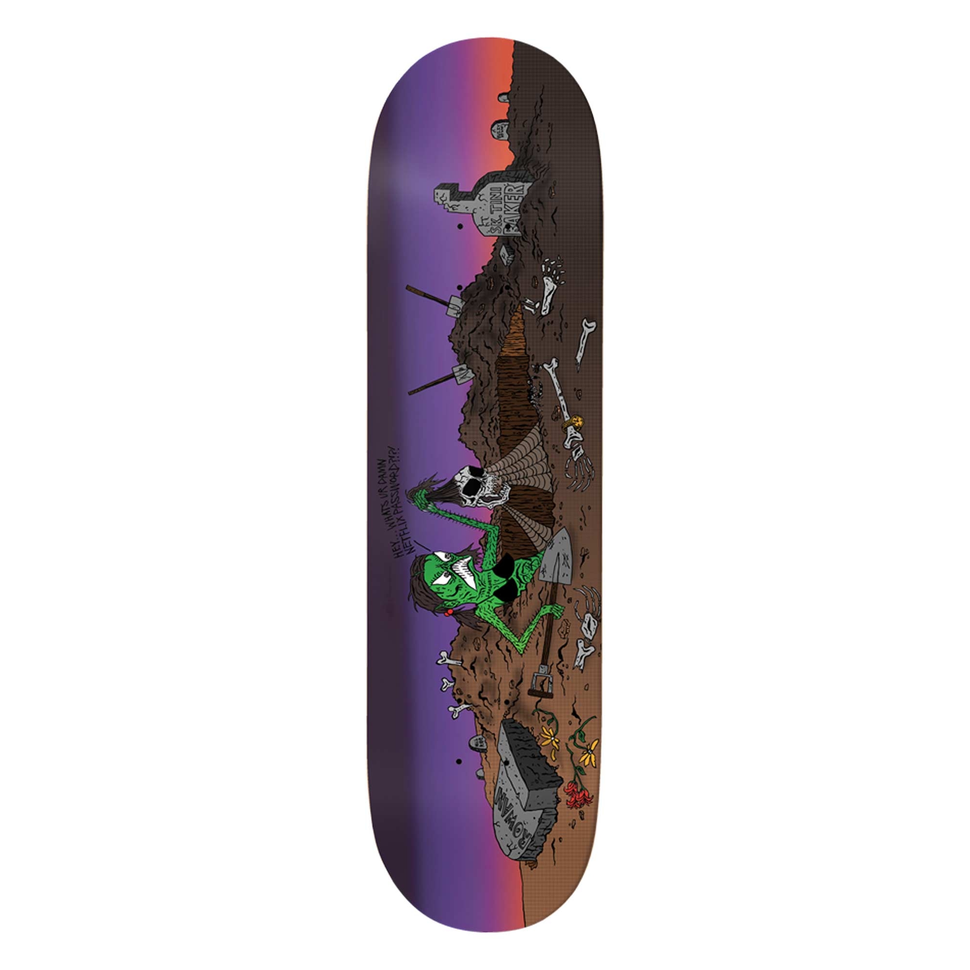 BAKER Deck WIZARDRY RZ 8.5, purple 8.5''