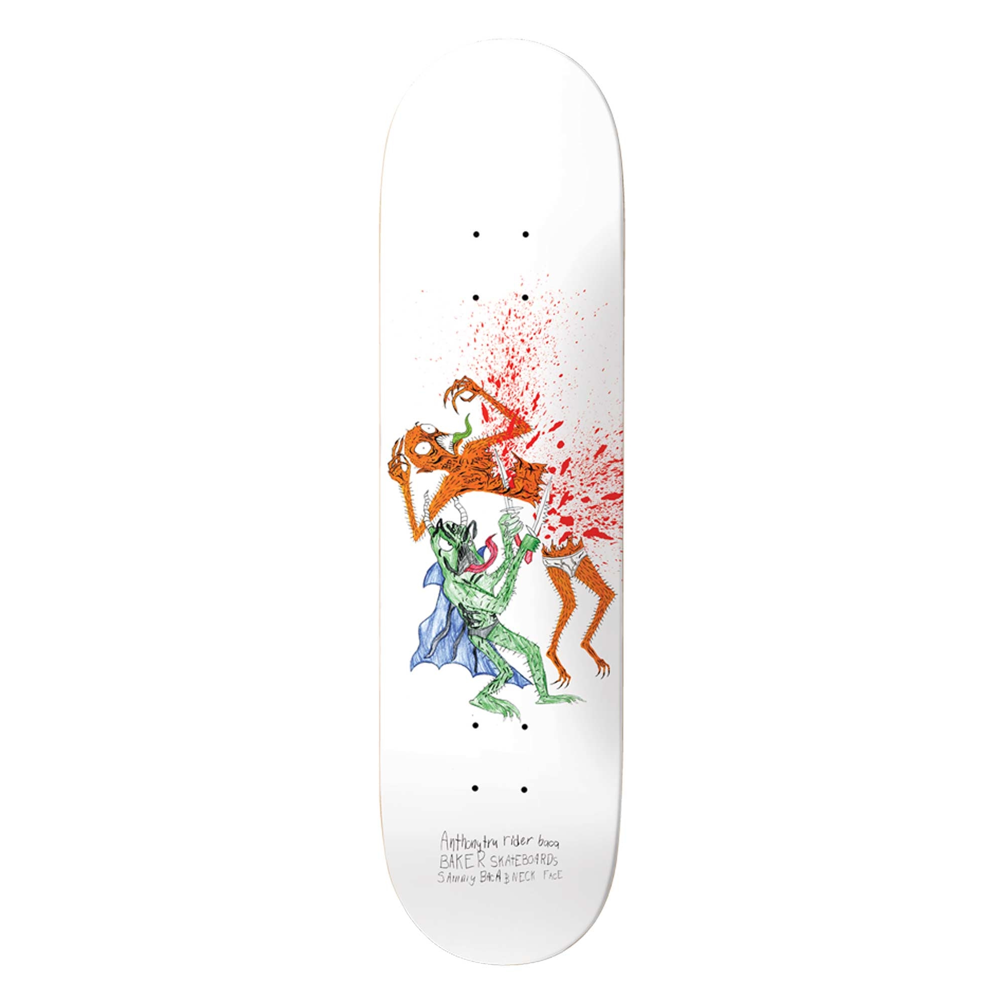 BAKER Deck WIZARDRY SB 8.0, white 8.0''