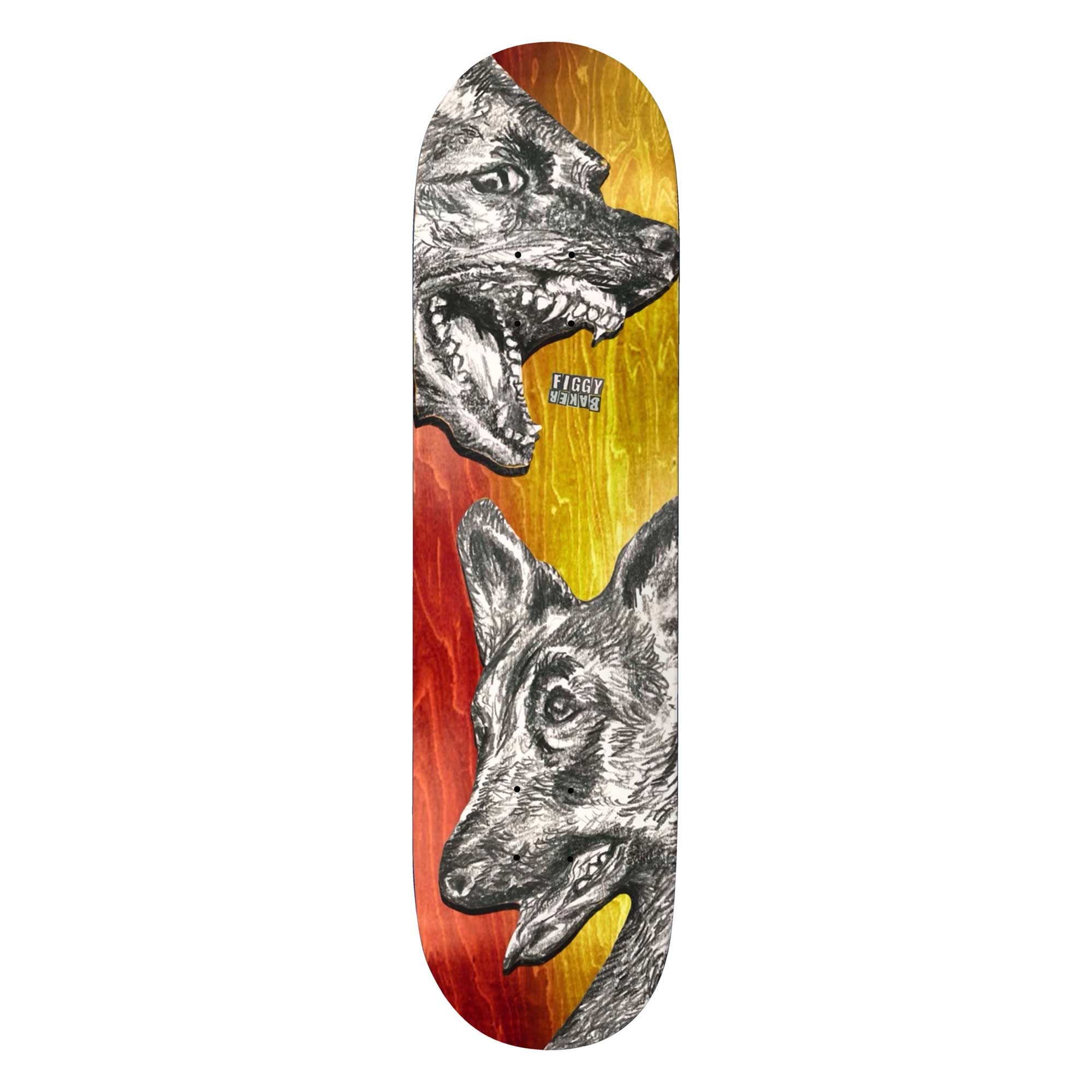 BAKER Deck YELLER JF 8.4, yellow 8.4''