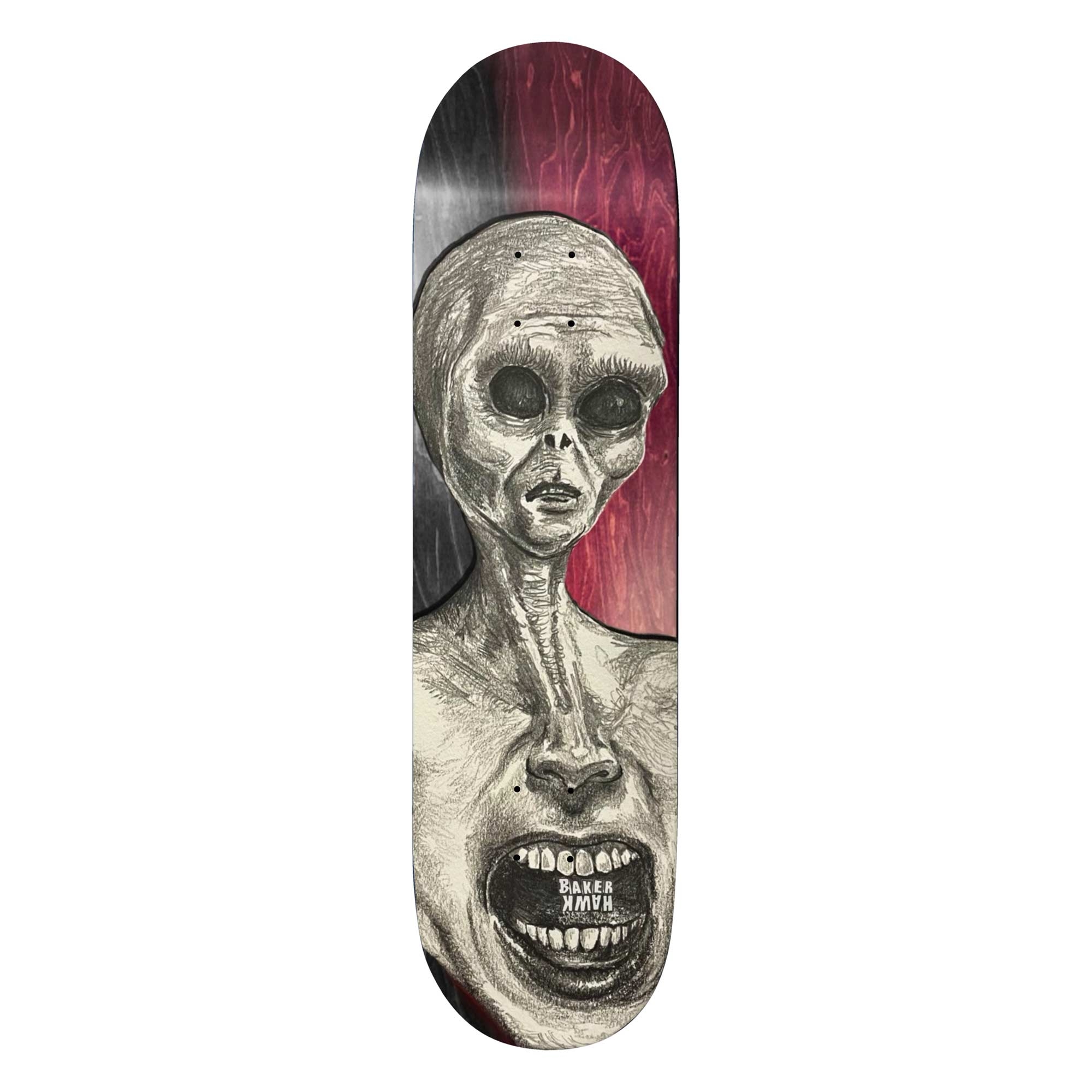 BAKER Deck YELLER RH 8.0, purple 8.0''