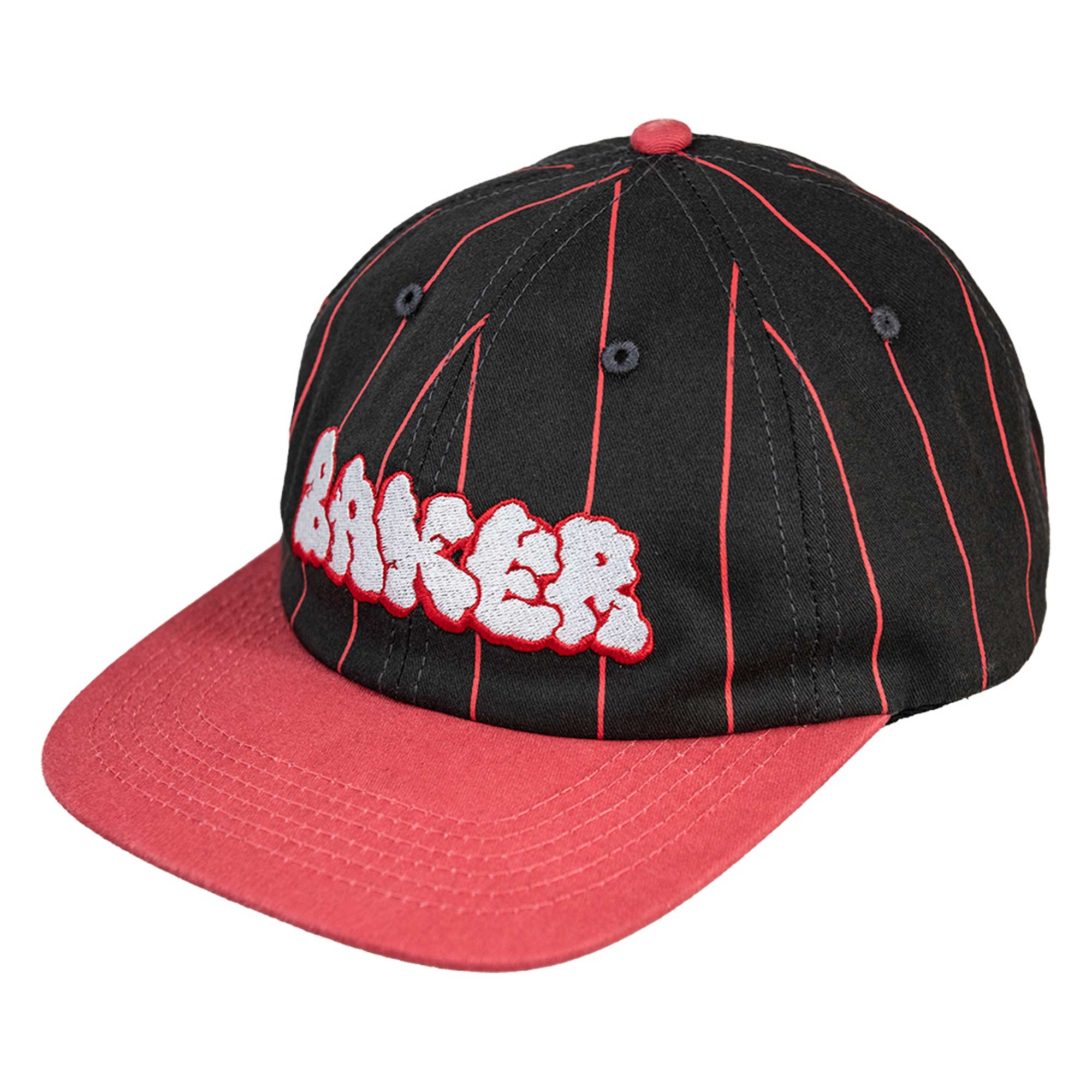 BAKER Cap BUBBLE PIN Snapback, black/red