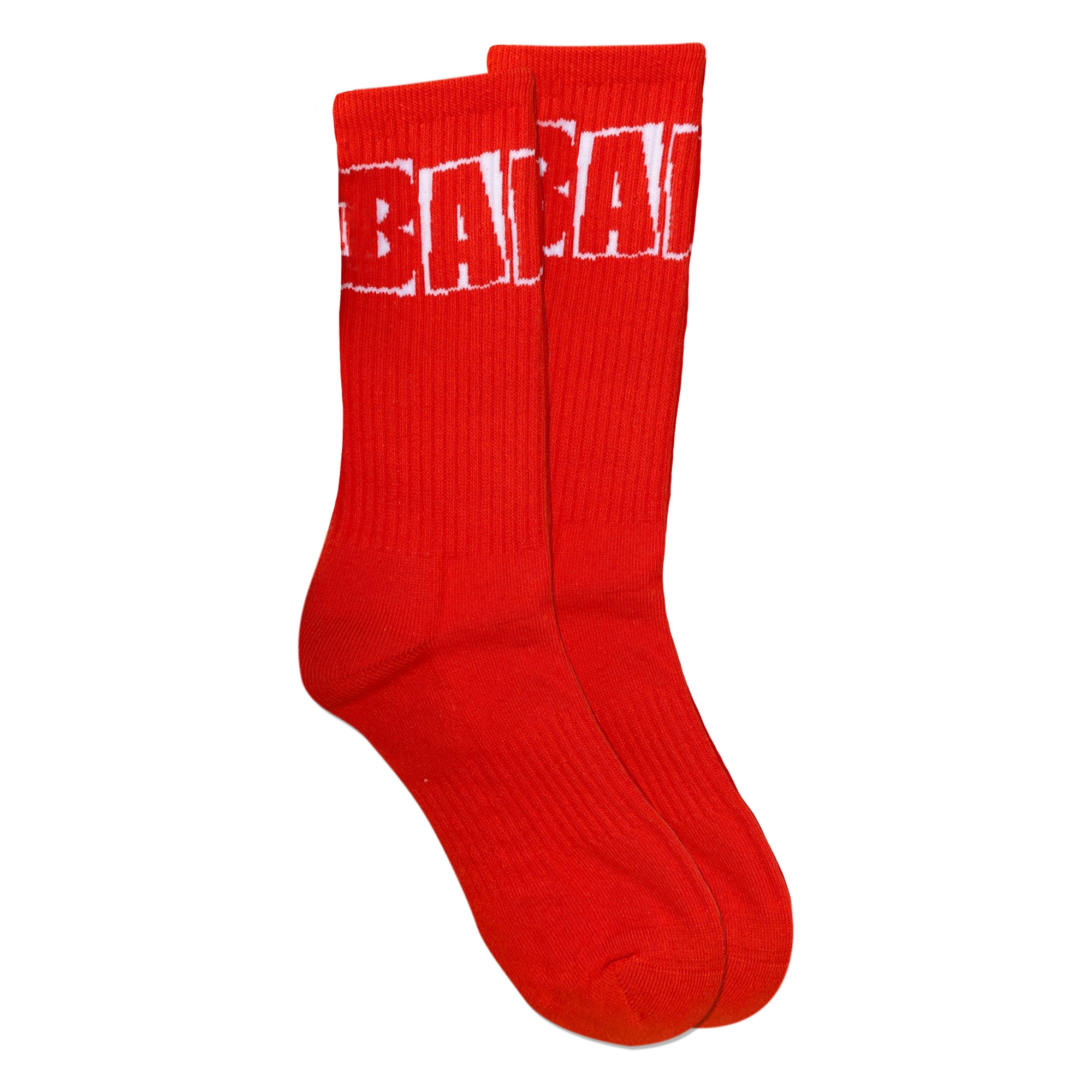 BAKER Socks BRAND LOGO, red