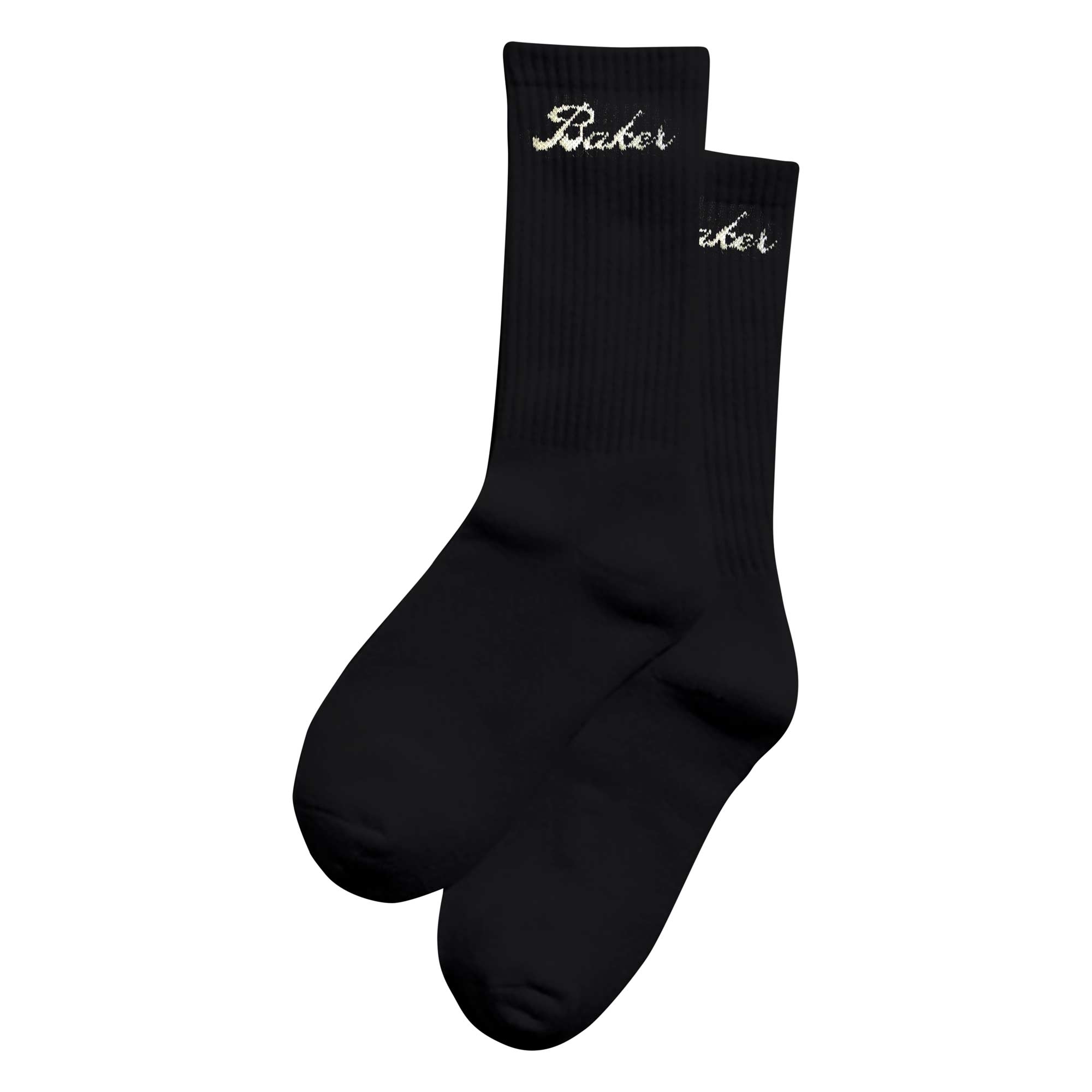 BAKER Socks CURSIVE, black