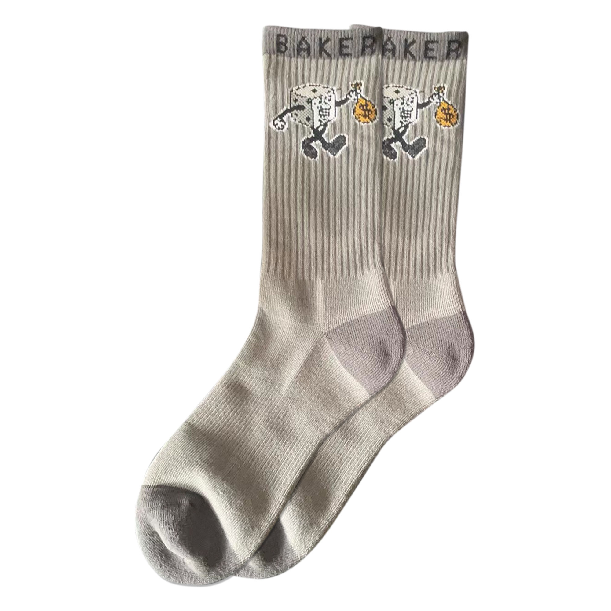 BAKER Socks DICE 1-Pair, grey