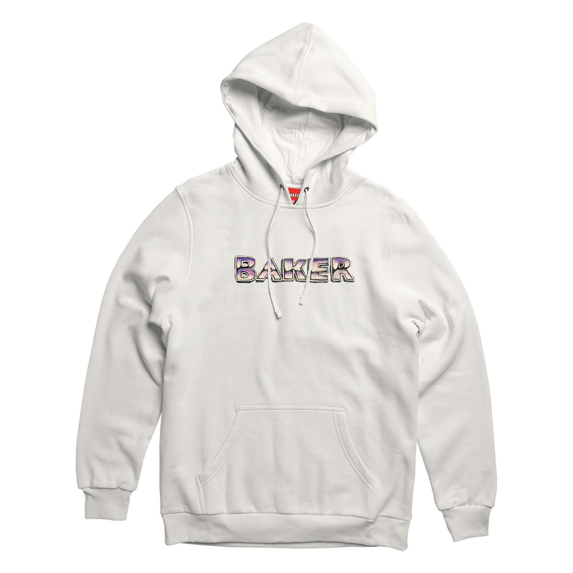 BAKER Sweat STARSHIP Hooded white