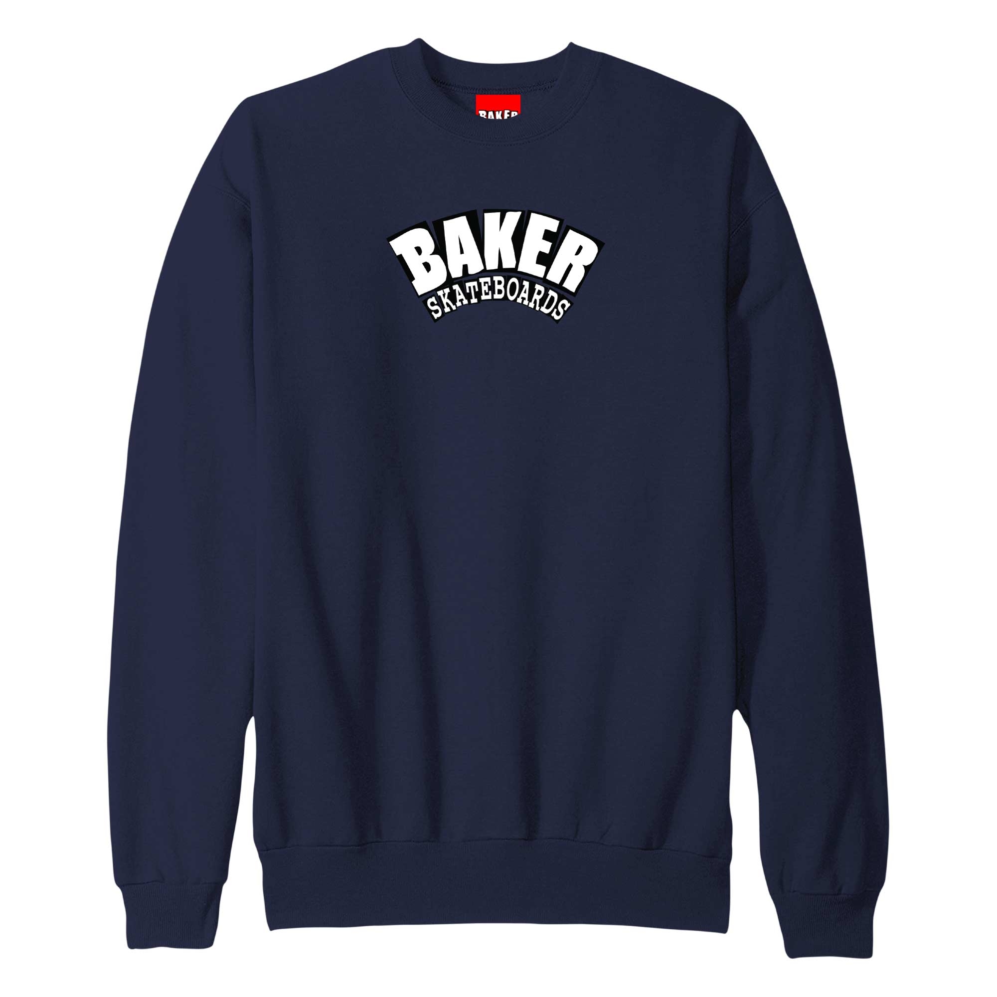 BAKER SWEAT ARCH CREWNECK navy