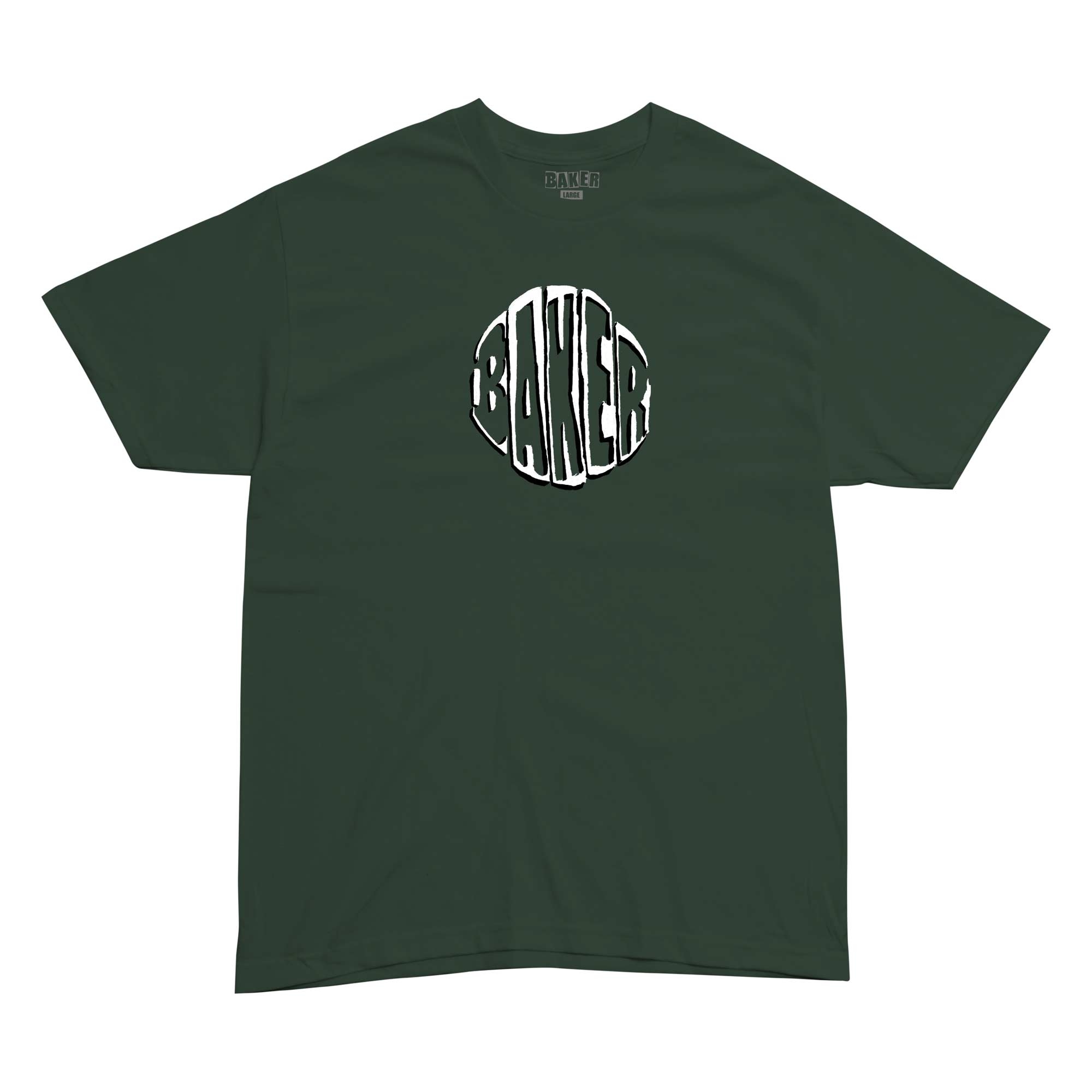 BAKER T-Shirt CIRCLE forest green