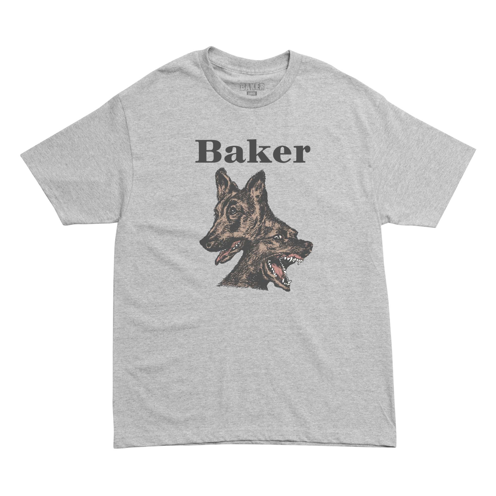 BAKER T-Shirt DOUBLE DOG grey