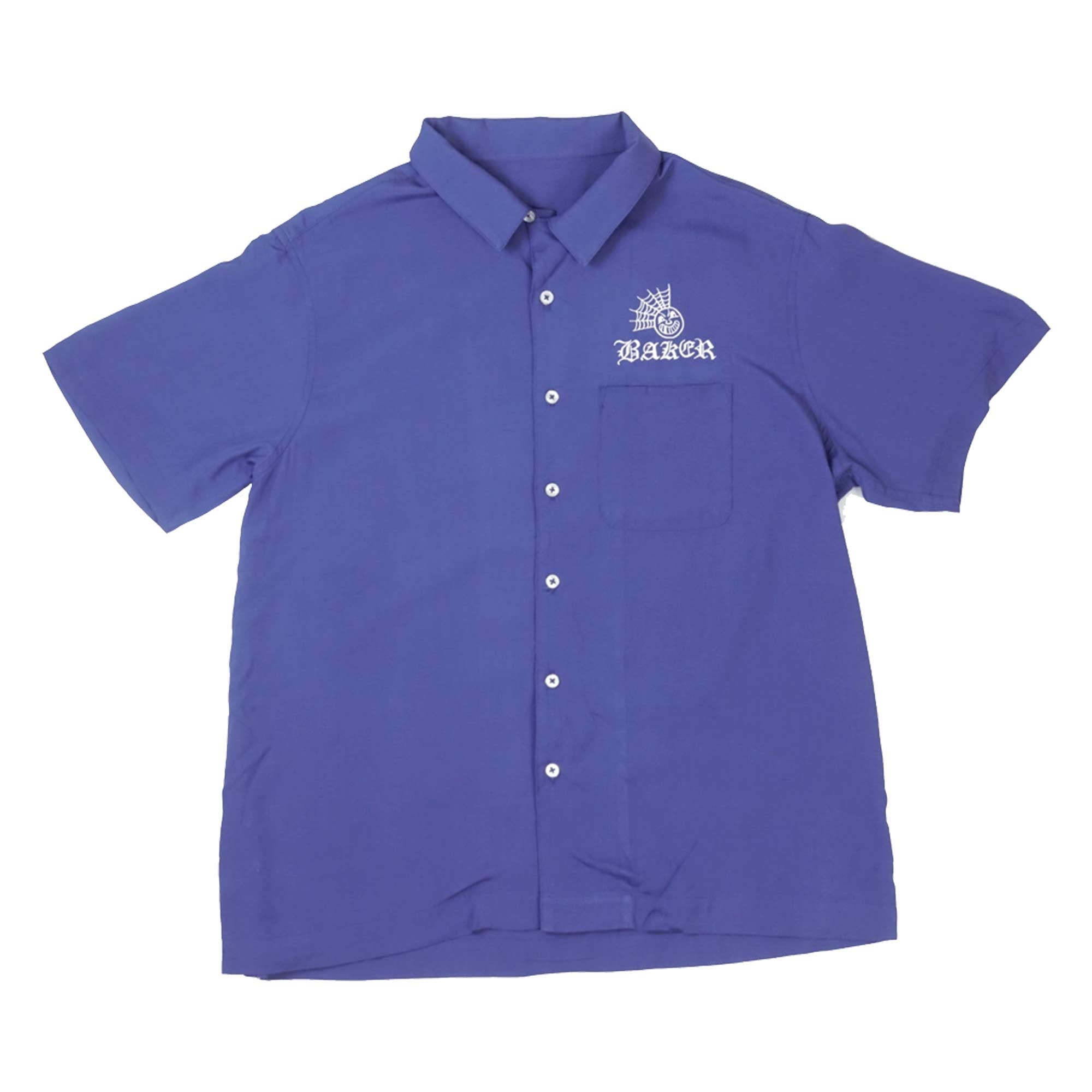 BAKER T-Shirt JOLLYMAN BUTTON UP blue