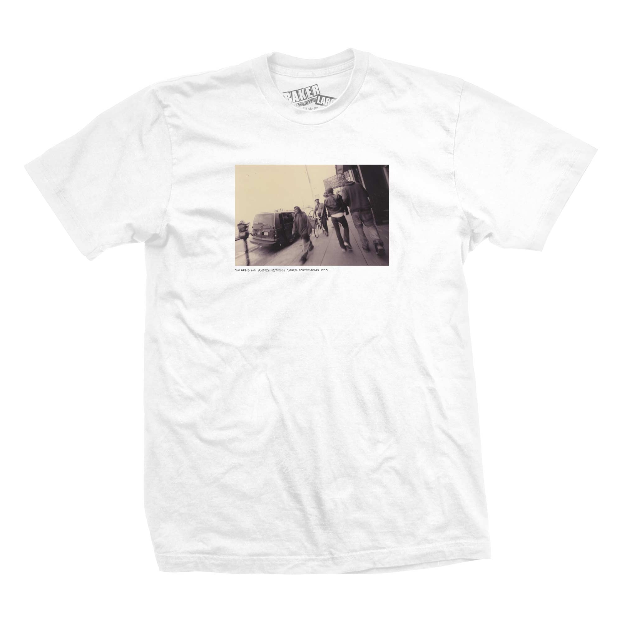 BAKER T-ShirtSIDEWALK white