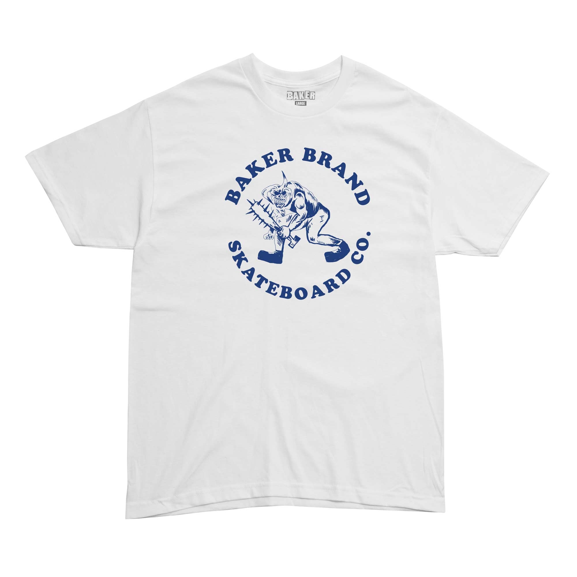 BAKER T-Shirt SLUGGER white