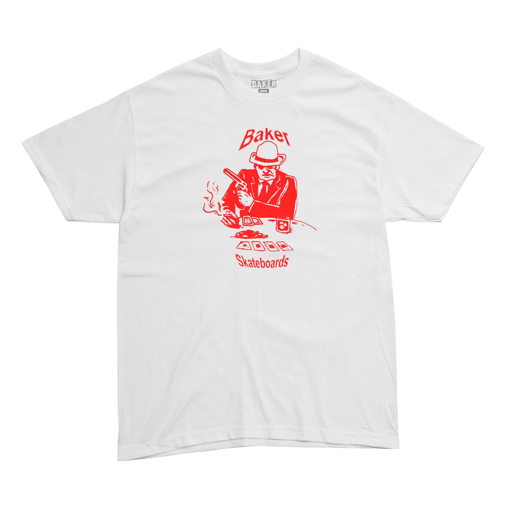 BAKER T-Shirt SPEAK EASY white