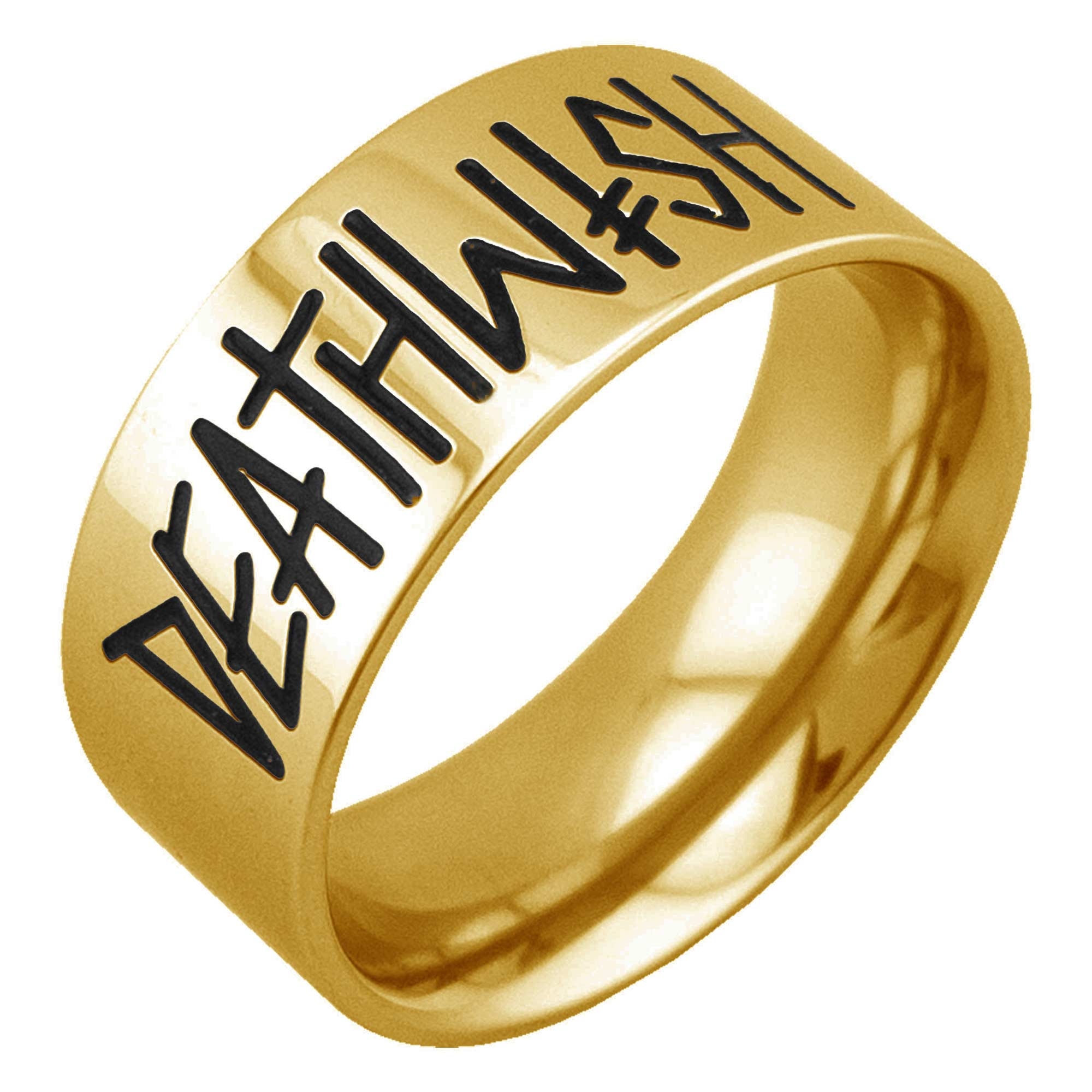 DEATHWISH Ring DEATHSPRAY gold