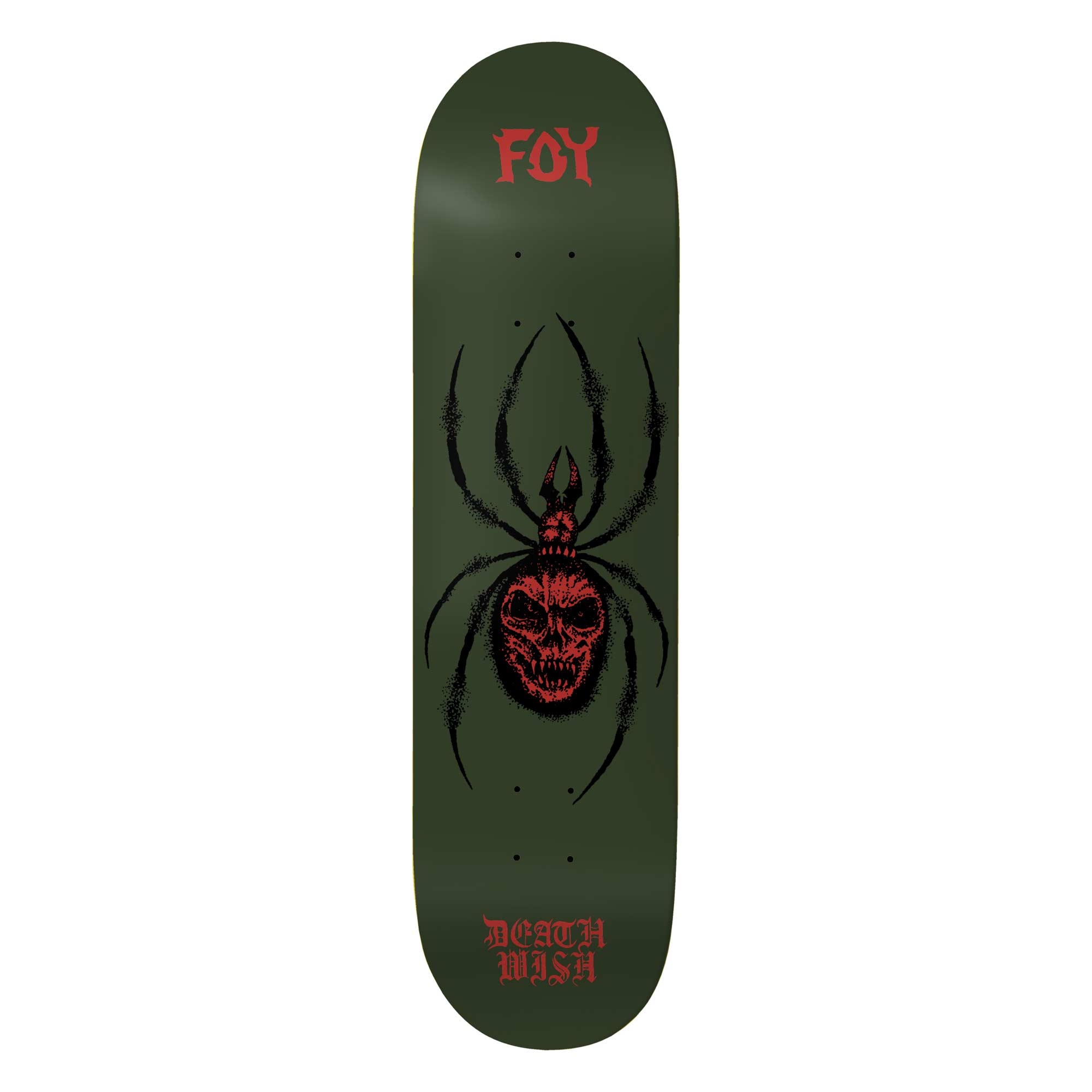 DEATHWISH Deck ARACHNOPHOBIA JF 8.0, green 8.0''