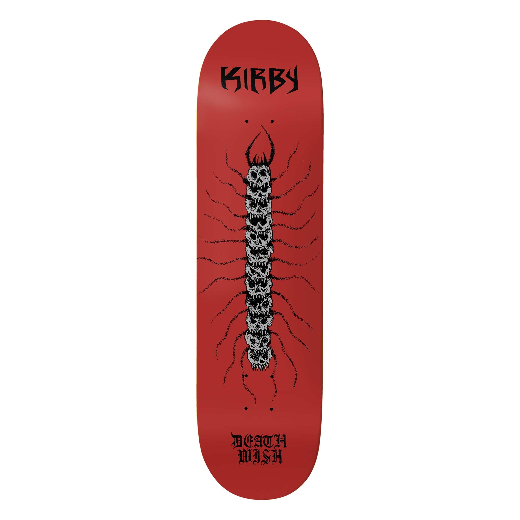 DEATHWISH Deck ARACHNOPHOBIA TK 8.25, red 8.2''