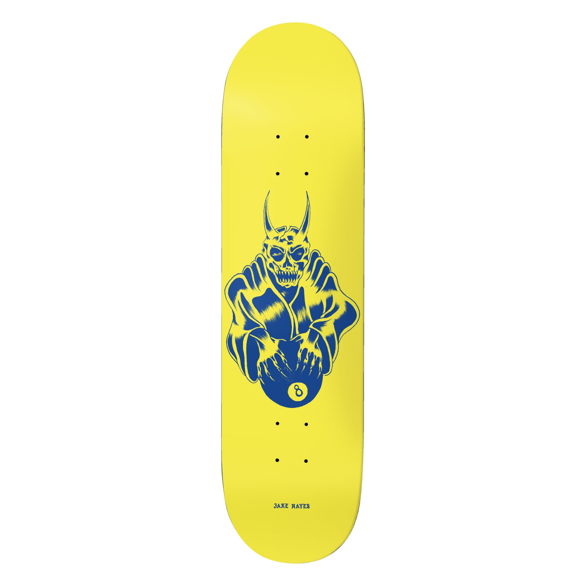 DEATHWISH Deck DEALERS CHOICE JH 8.0, yellow 8.0''