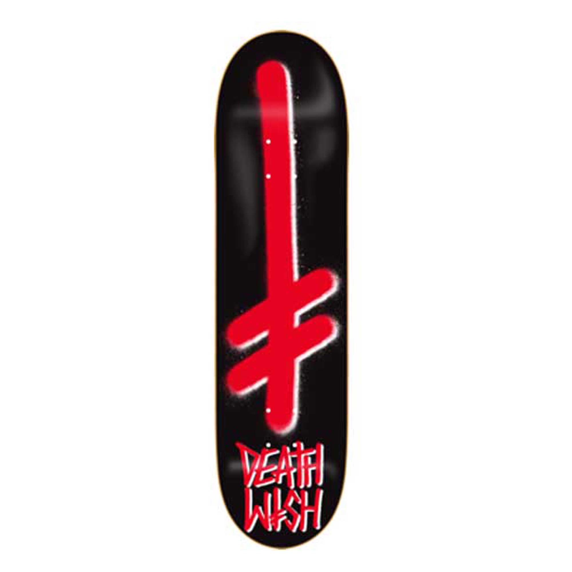 DEATHWISH Deck GANG LOGO BLK/RED 8.0, black 8.0''