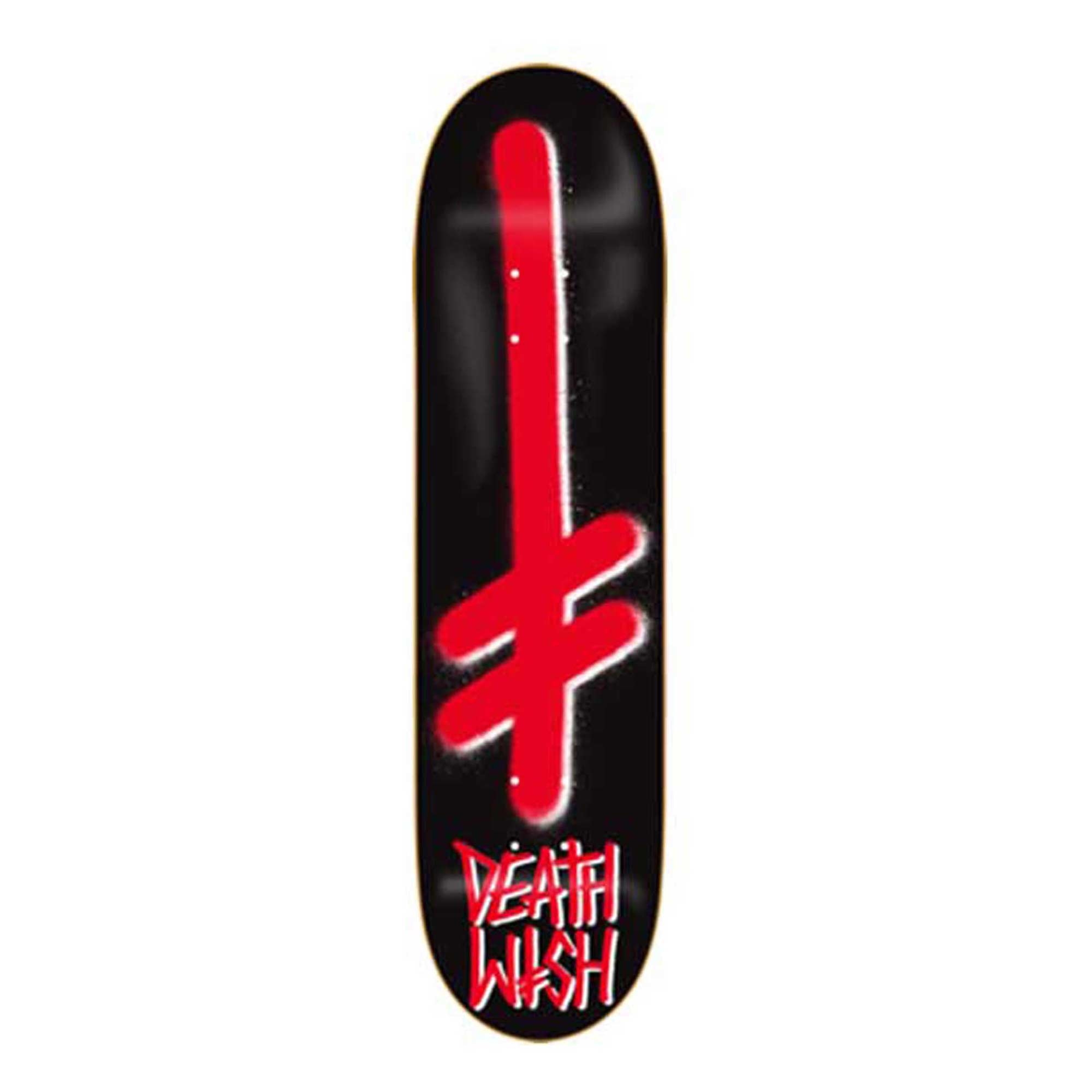 DEATHWISH Deck GANG LOGO BLK/RED 8.6, black 8.6''