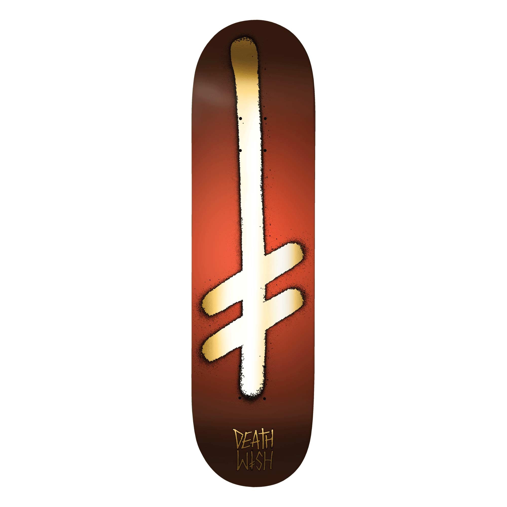DEATHWISH Deck GANG LOGO RED/GOLD 8.7, red/gold 8.7''