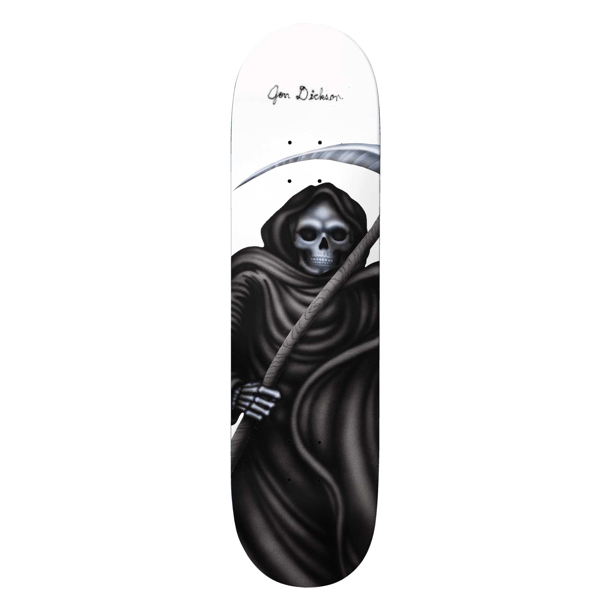 DEATHWISH Deck LOSE YOUR SOUL JD 8.25, black/white 8.2''